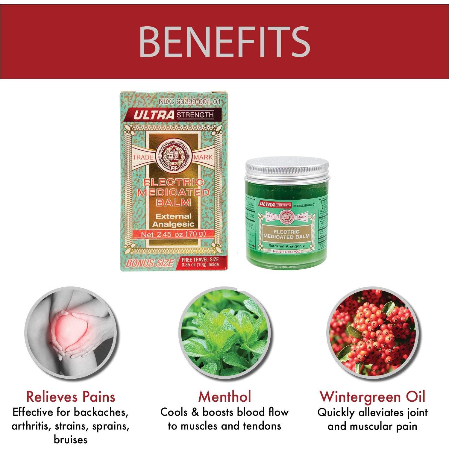 Bálsamo Medicado Tópico Fei Fah 221g Alivio Dolor Muscular