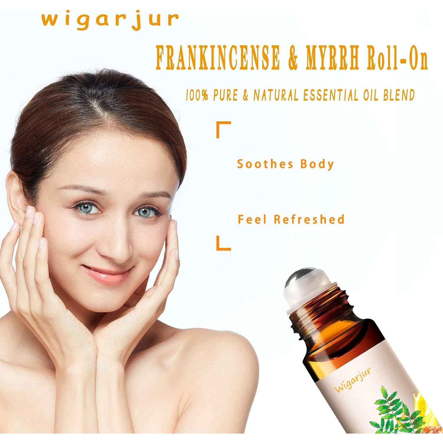 Paquete de 2 Aceites Esenciales Naturales 10ml - Incienso y Mirra