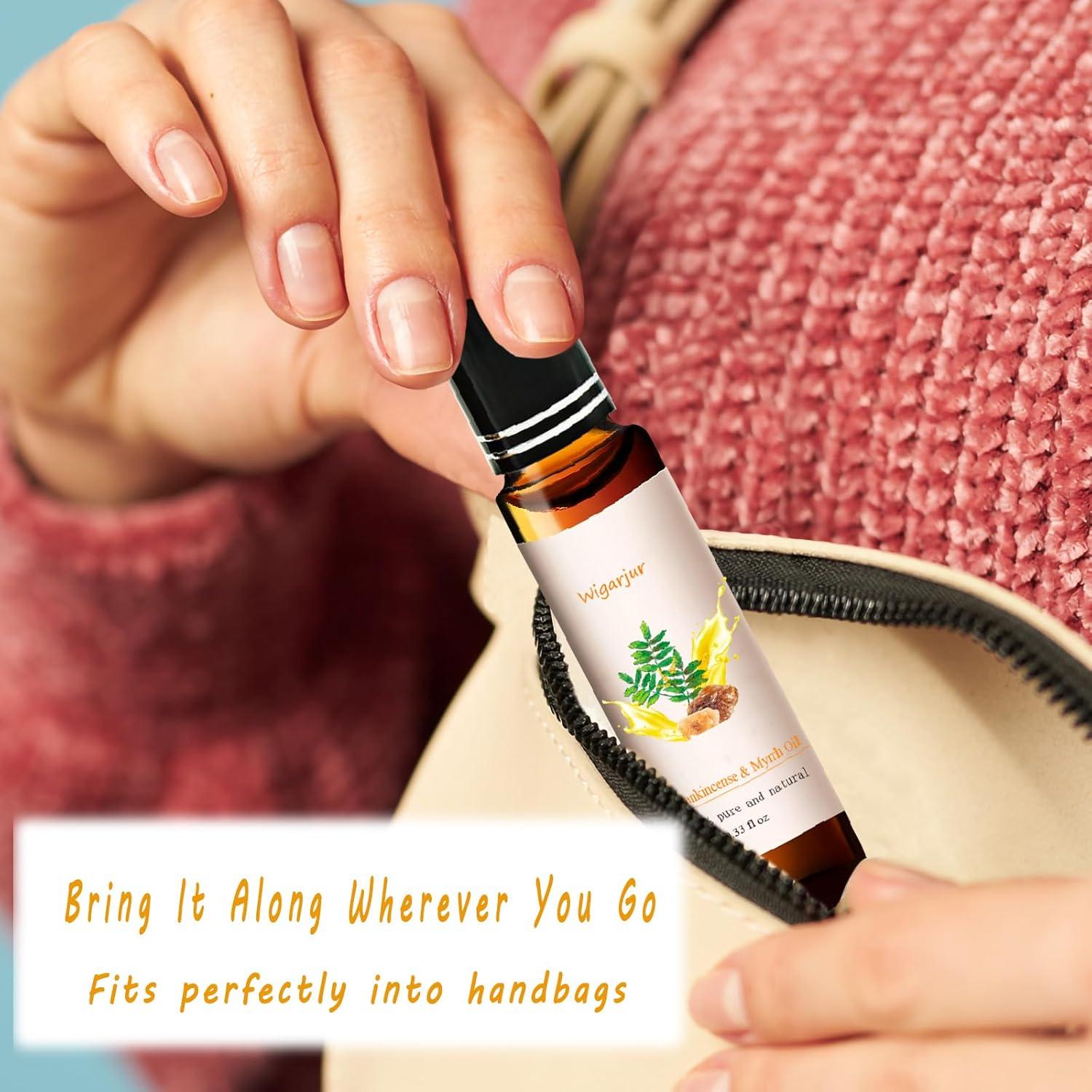 Paquete de 2 Aceites Esenciales Naturales 10ml - Incienso y Mirra