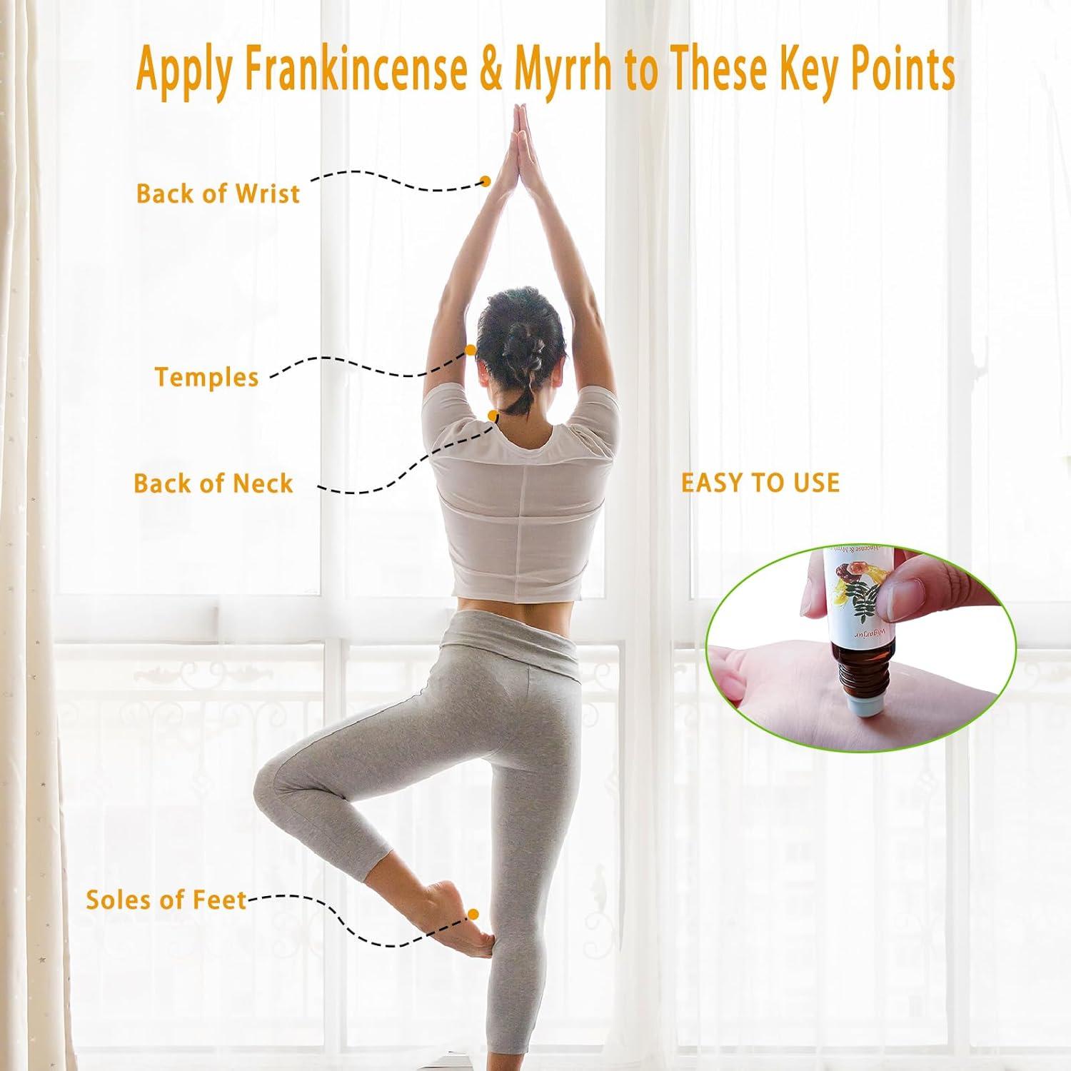 Paquete de 2 Aceites Esenciales Naturales 10ml - Incienso y Mirra