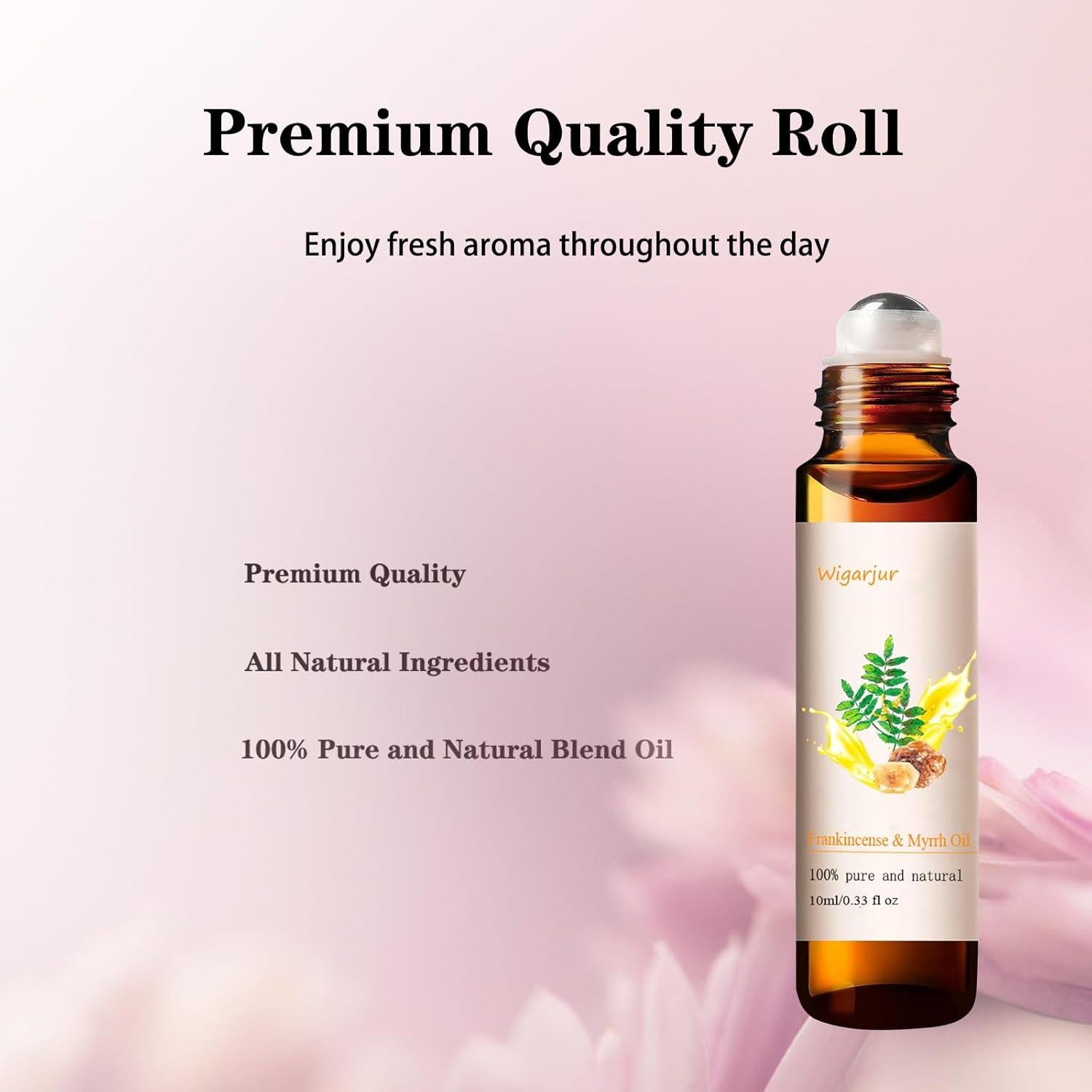 Paquete de 2 Aceites Esenciales Naturales 10ml - Incienso y Mirra