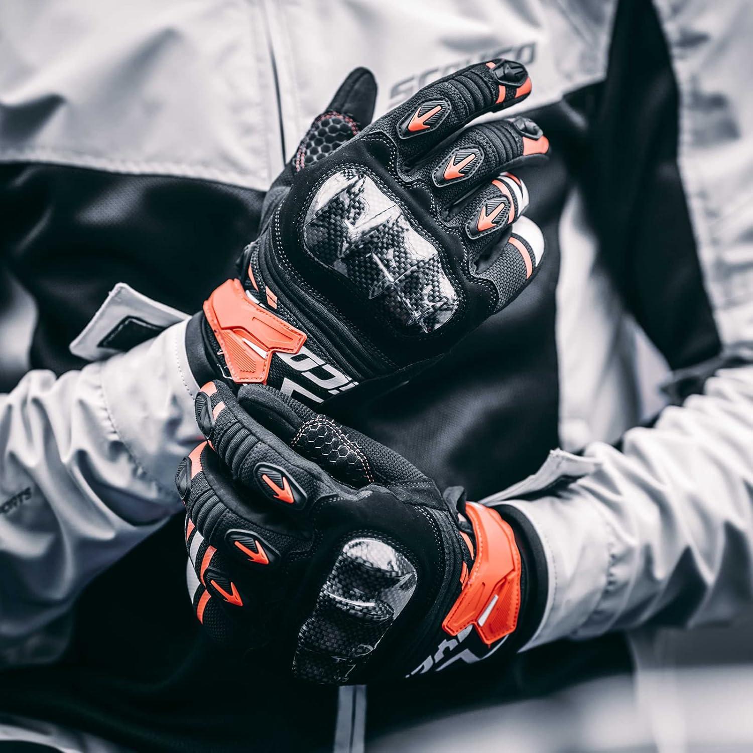 Guantes de Motocicleta Scoyco MC137 con Pantalla Táctil