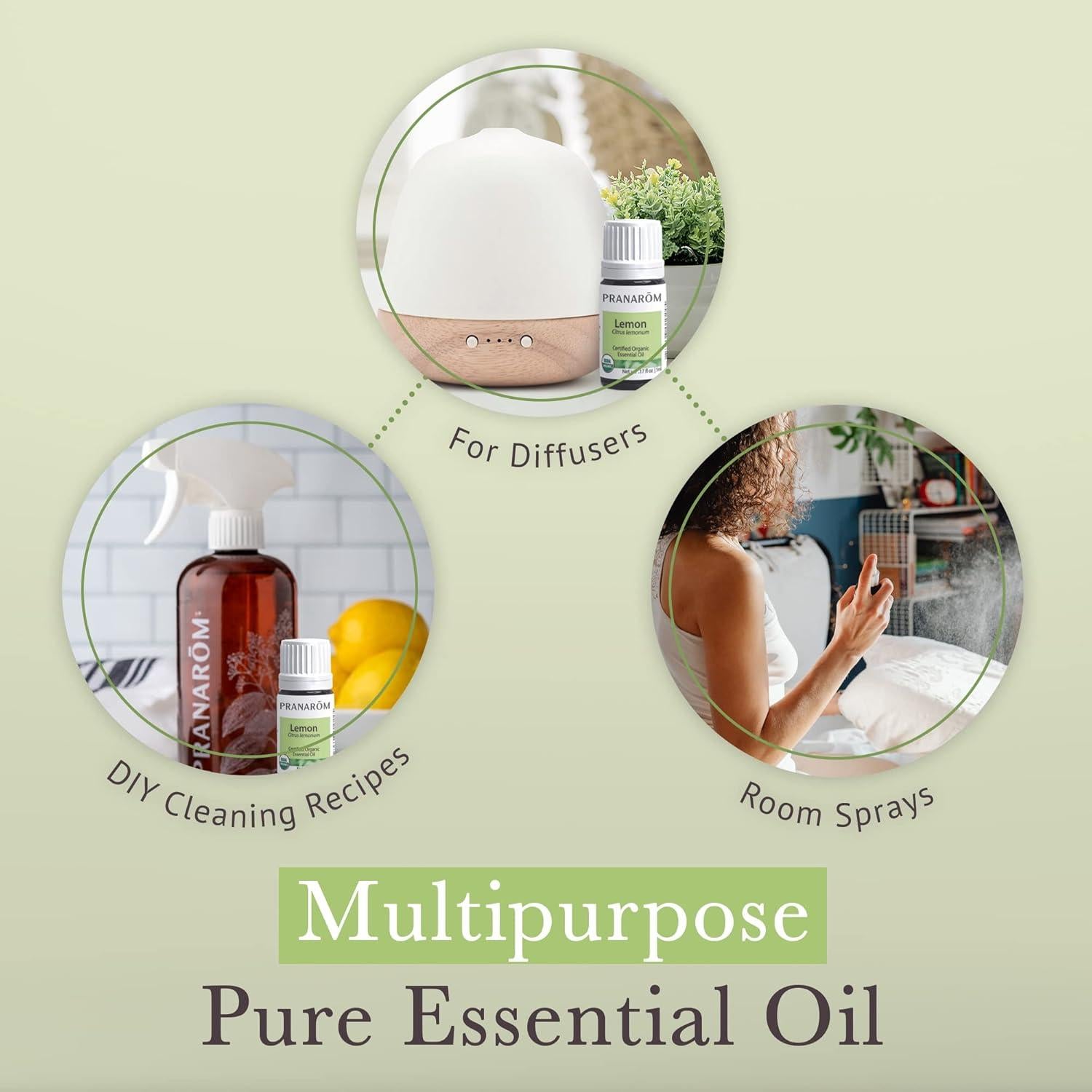 Aceite Esencial de Limón Orgánico Pranarom 5ml - 100% Puro