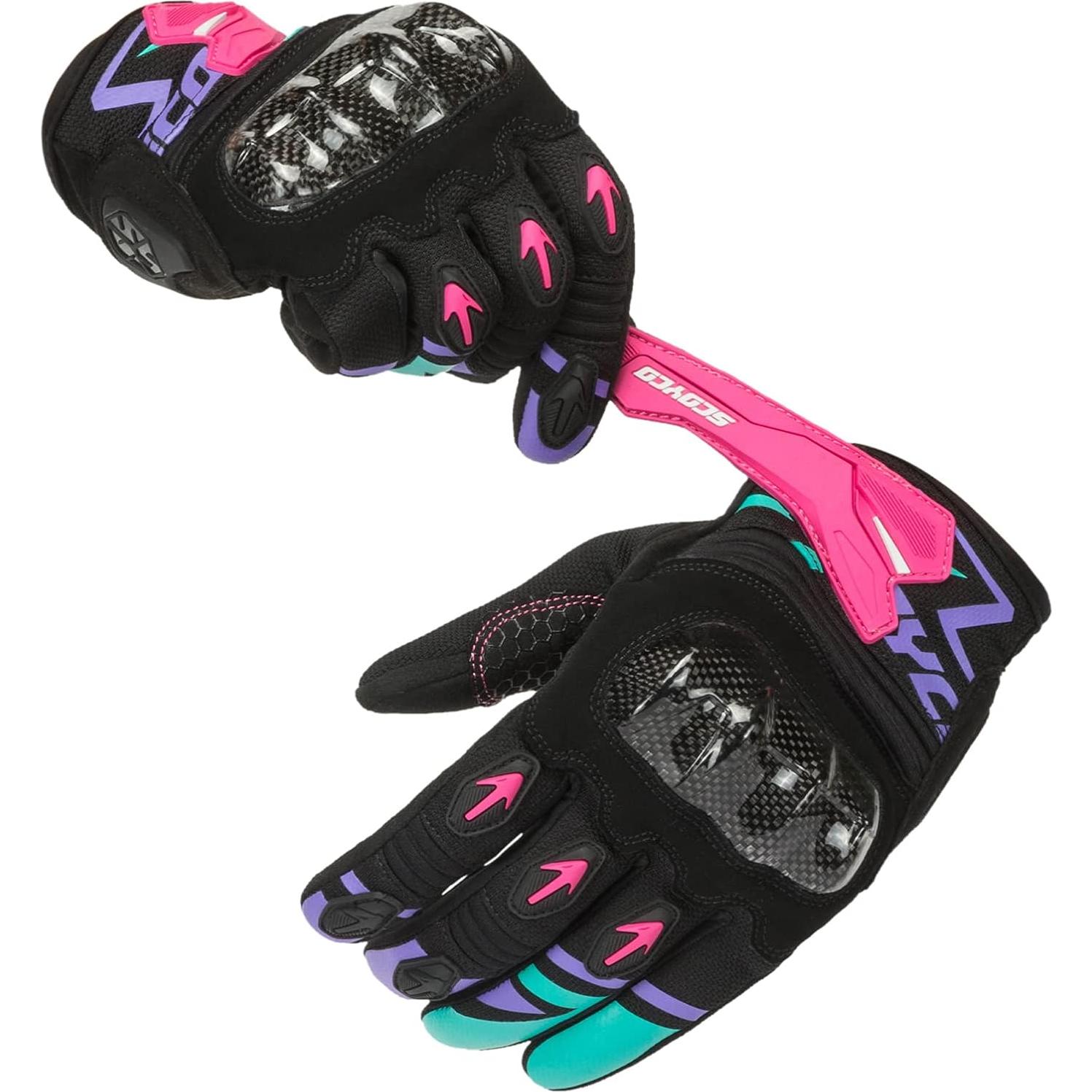 Guantes de Motocicleta Scoyco MC137 con Pantalla Táctil