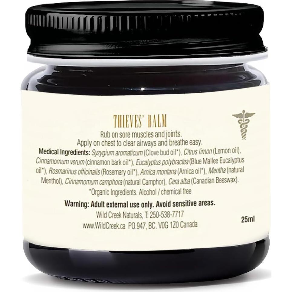 Bálsamo Muscular Remedy Thieves 60g - Clavo, Limón, Eucalipto