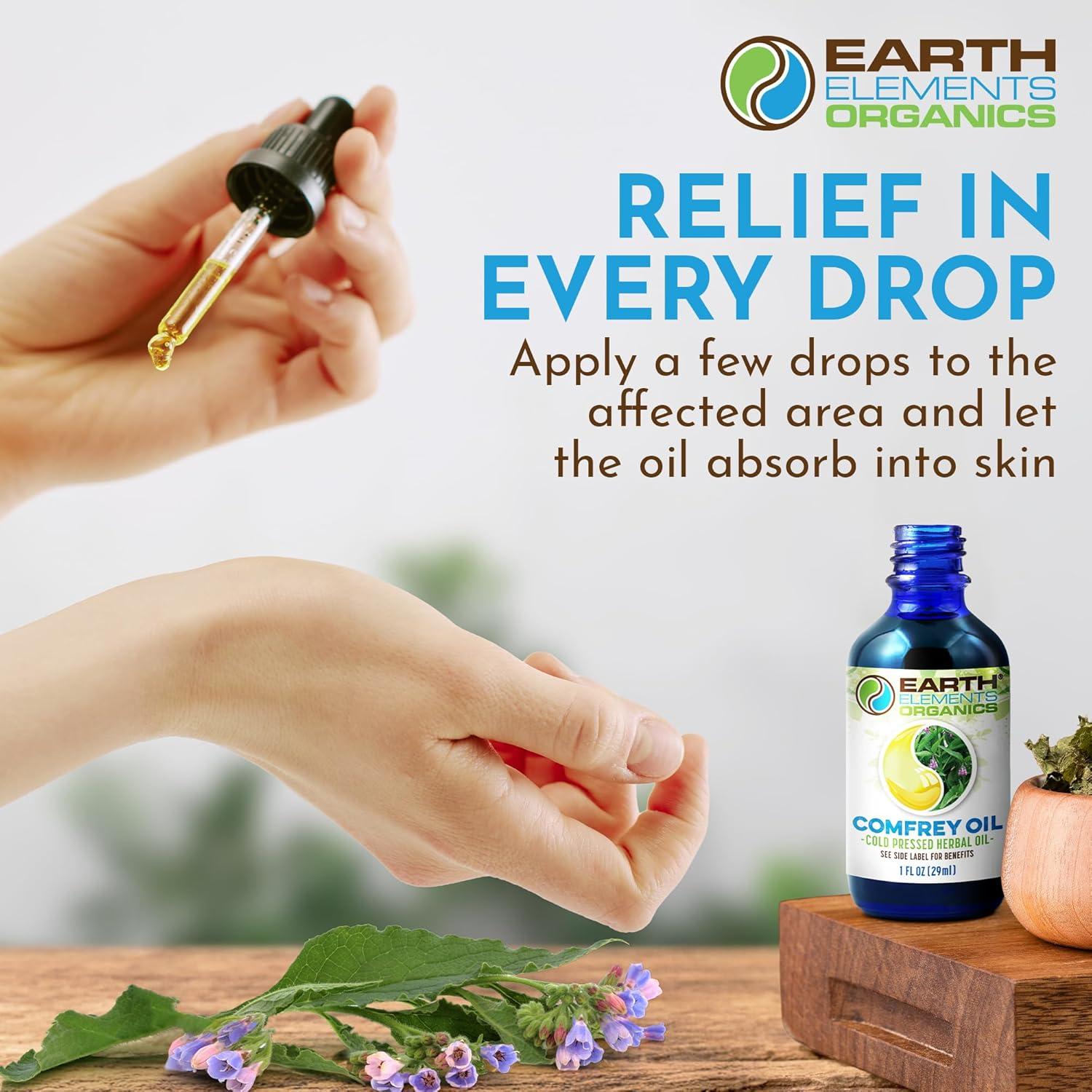 Aceite de Consuelda Orgánico 30ml Earth Elements