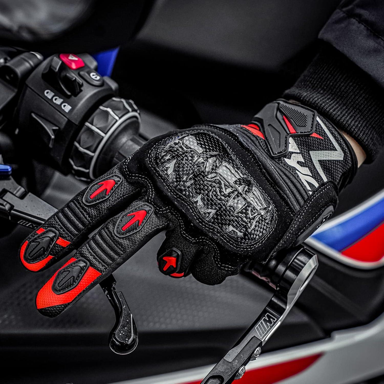 Guantes de Motocicleta Scoyco MC137 con Protección y Táctil