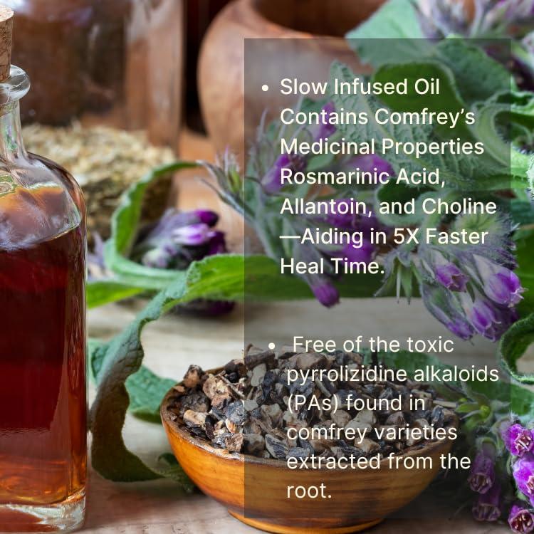 Ungüento Herbal de Consuelda Orgánica SSF 113g - Sanación Rápida