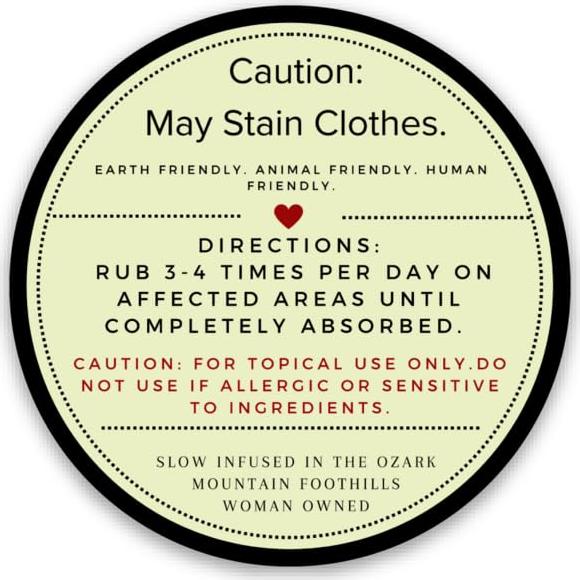 Ungüento Herbal de Consuelda Orgánica SSF 113g - Sanación Rápida