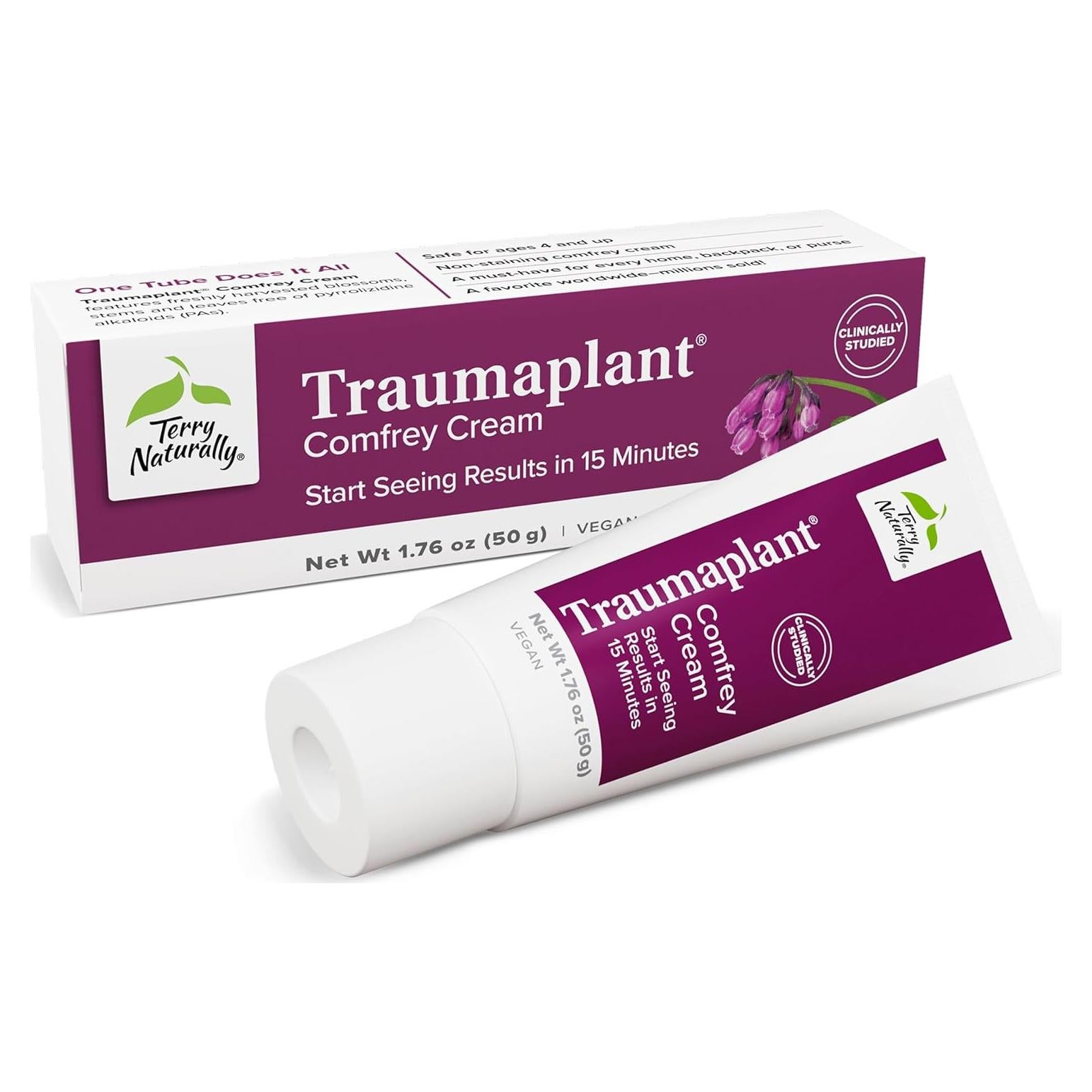 Crema de Consuelda Traumaplant Terry Naturally 50 g - Herbal No Manchante