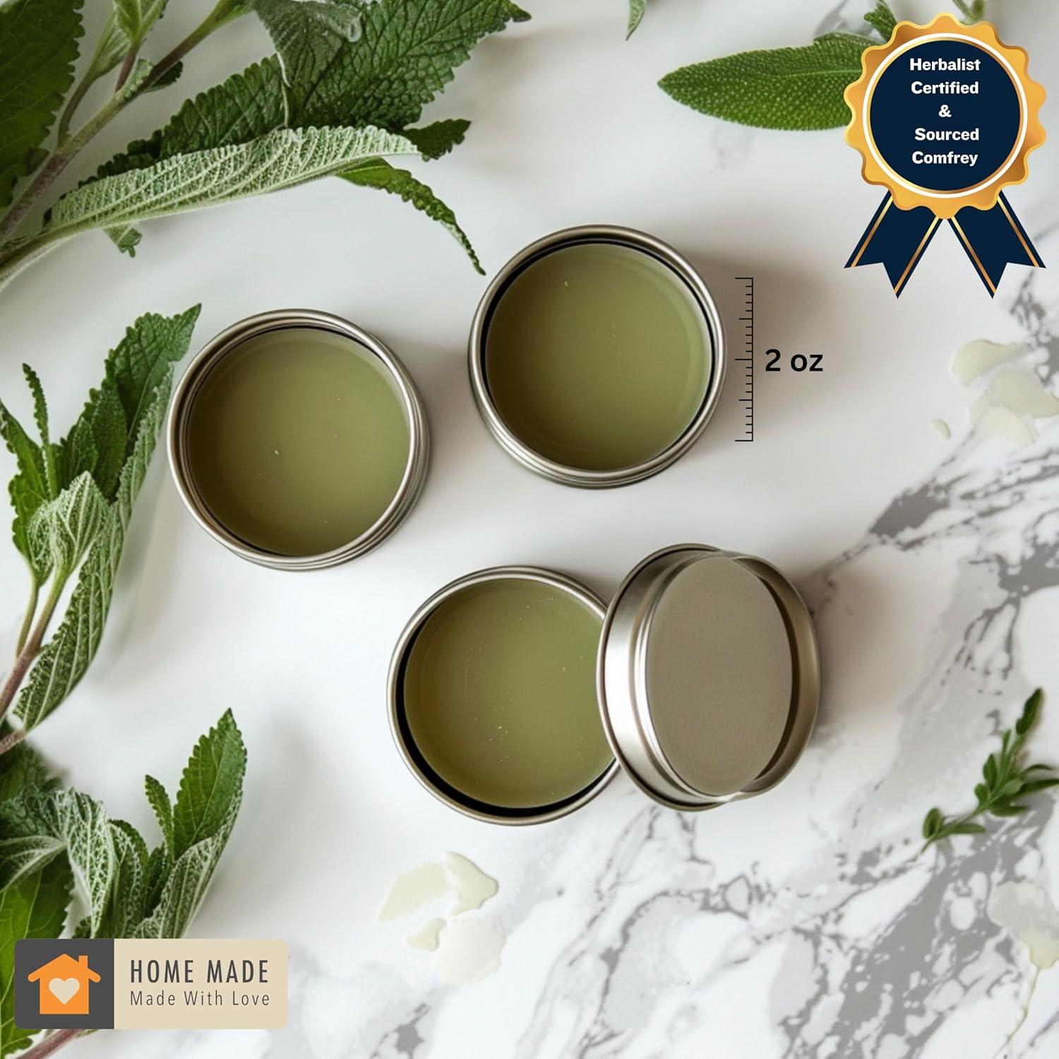 DNA Organics Balsamo Herbal de Consuelda 56.7g para Huesos y Piel