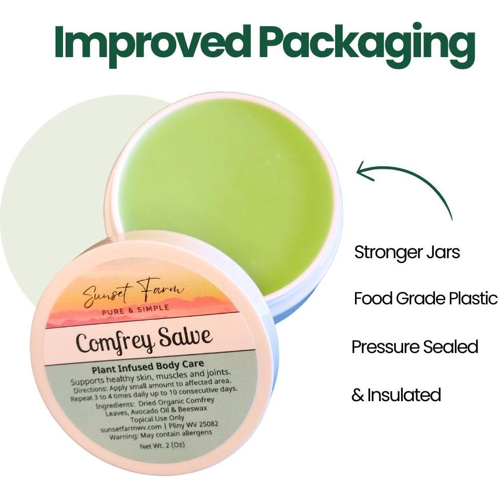 Ungüento Herbal de Consuelda Pure and Simple 56.7 g