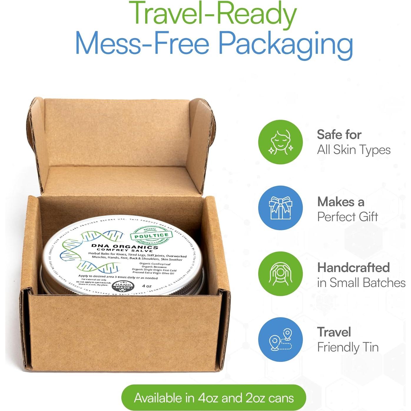 Bálsamo Herbal para Músculos y Articulaciones DNA Organics 113g