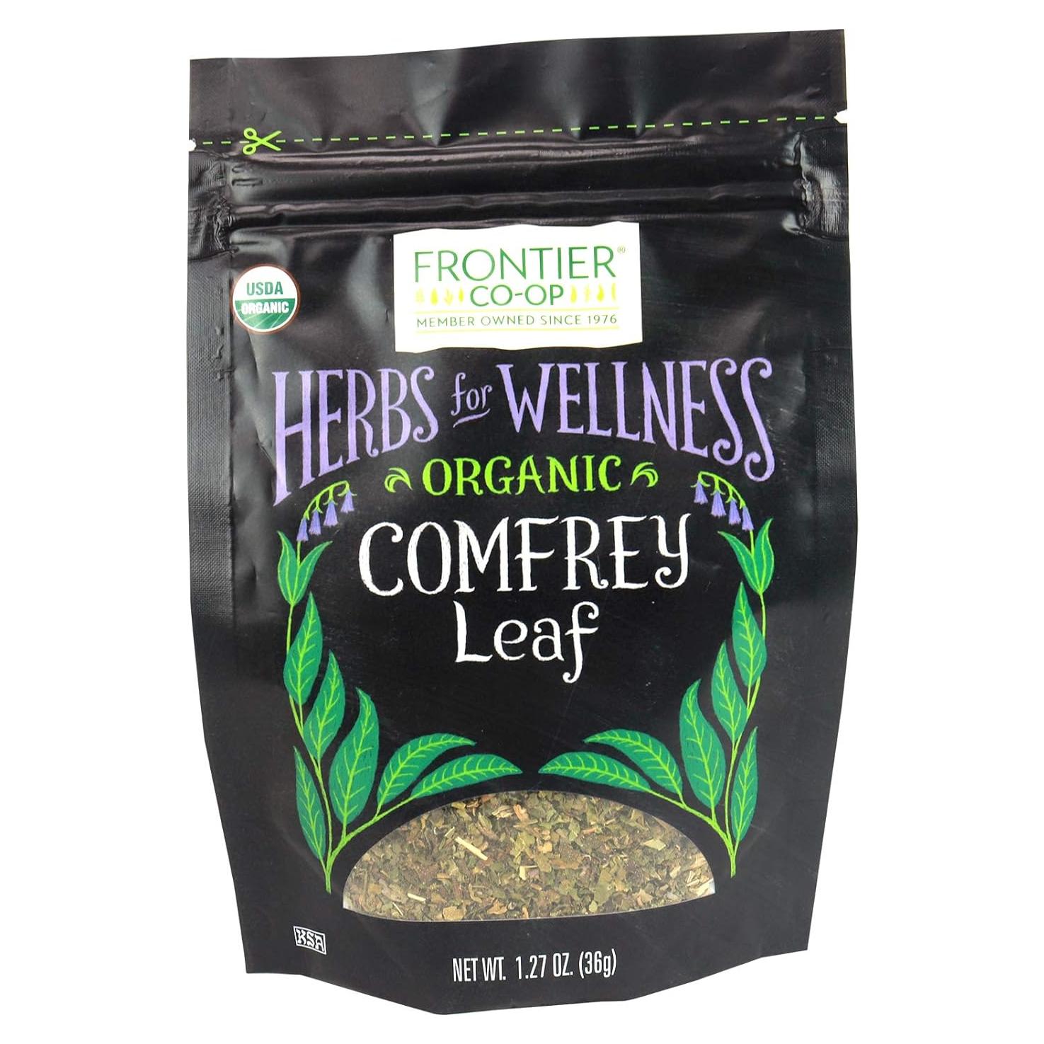 Hoja de Consuelda Orgánica Frontier Co-op 36g - No Comestible