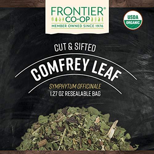 Hoja de Consuelda Orgánica Frontier Co-op 36g - No Comestible