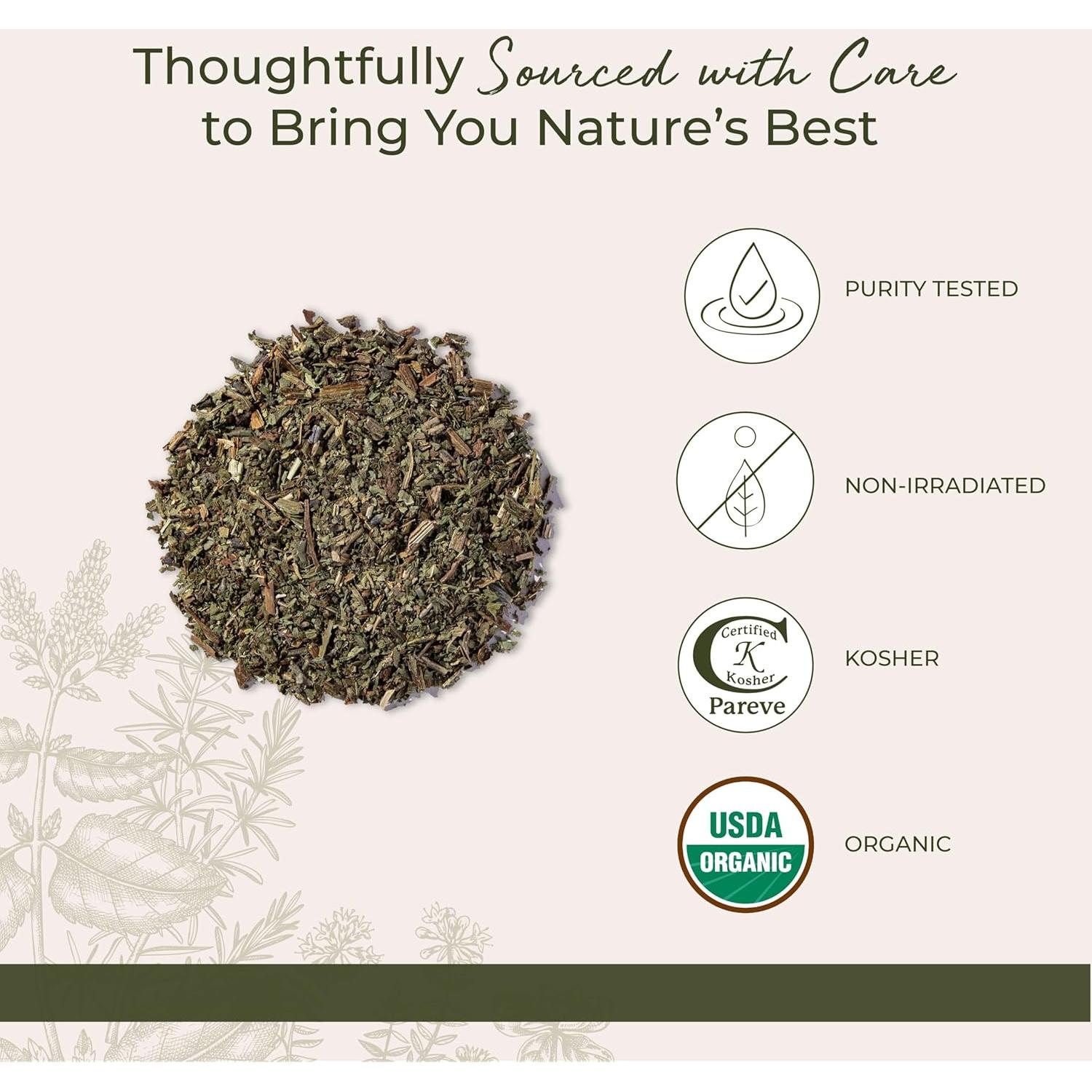 Hoja de Consuelda Secas Orgánica Starwest Botanicals 113 g