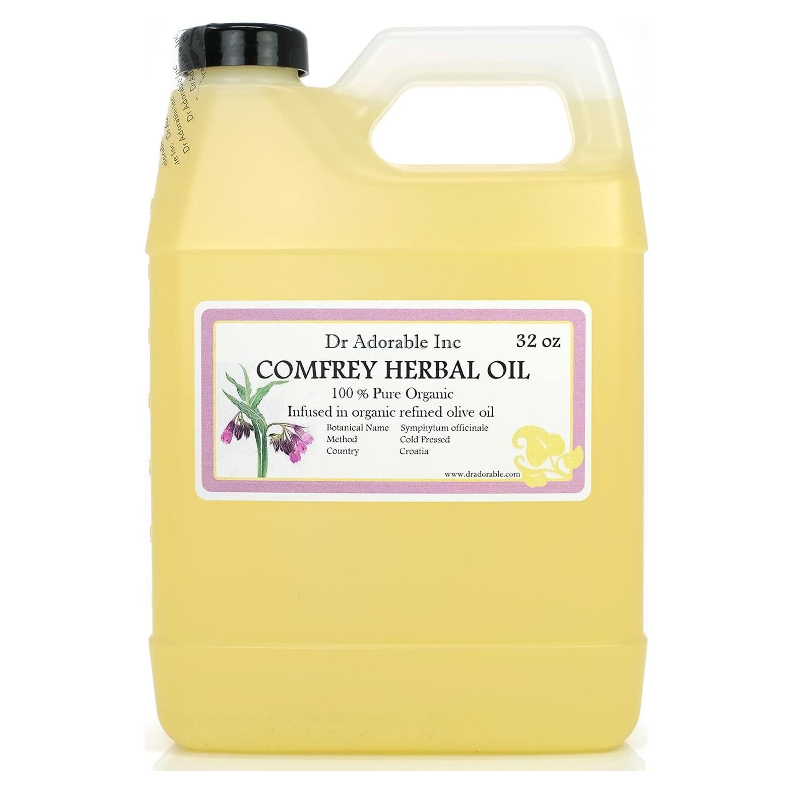 Aceite Herbal de Consuelda Dr Adorable 946 ml 100% Natural