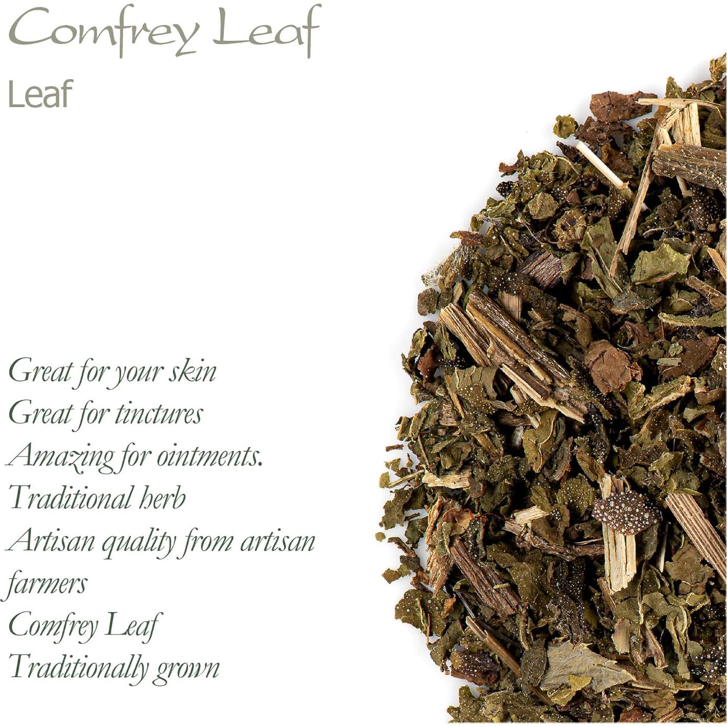 Hoja de Consuelda Secada Valle del Té 100g - Hierbas Naturales