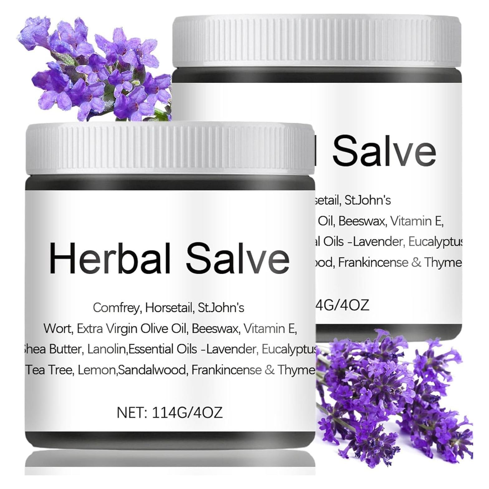 Ungüento Herbal Orgánico Deuiosna 2pcs 4oz para Cuerpo