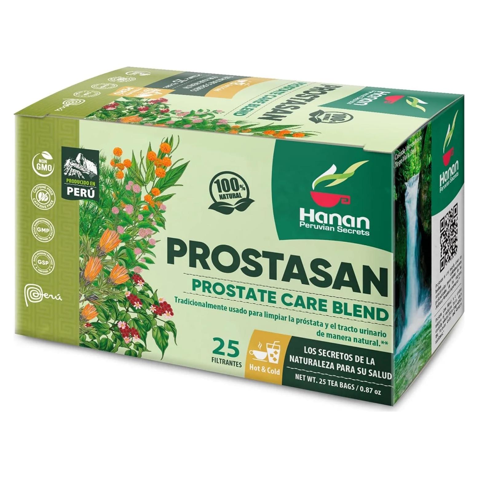Té Herbal Prostasan FitoPeru - 25 Bolsitas para Próstata
