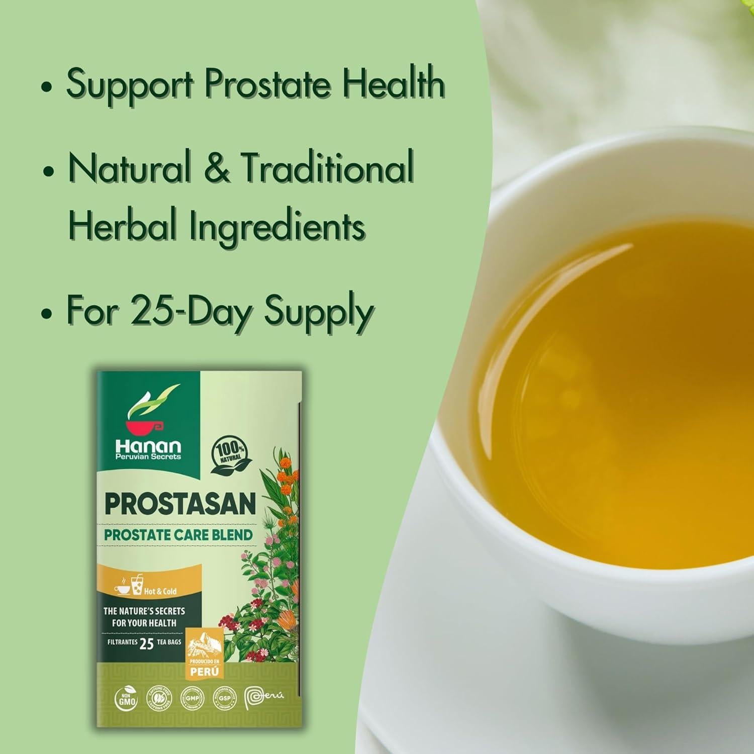 Té Herbal Prostasan FitoPeru - 25 Bolsitas para Próstata