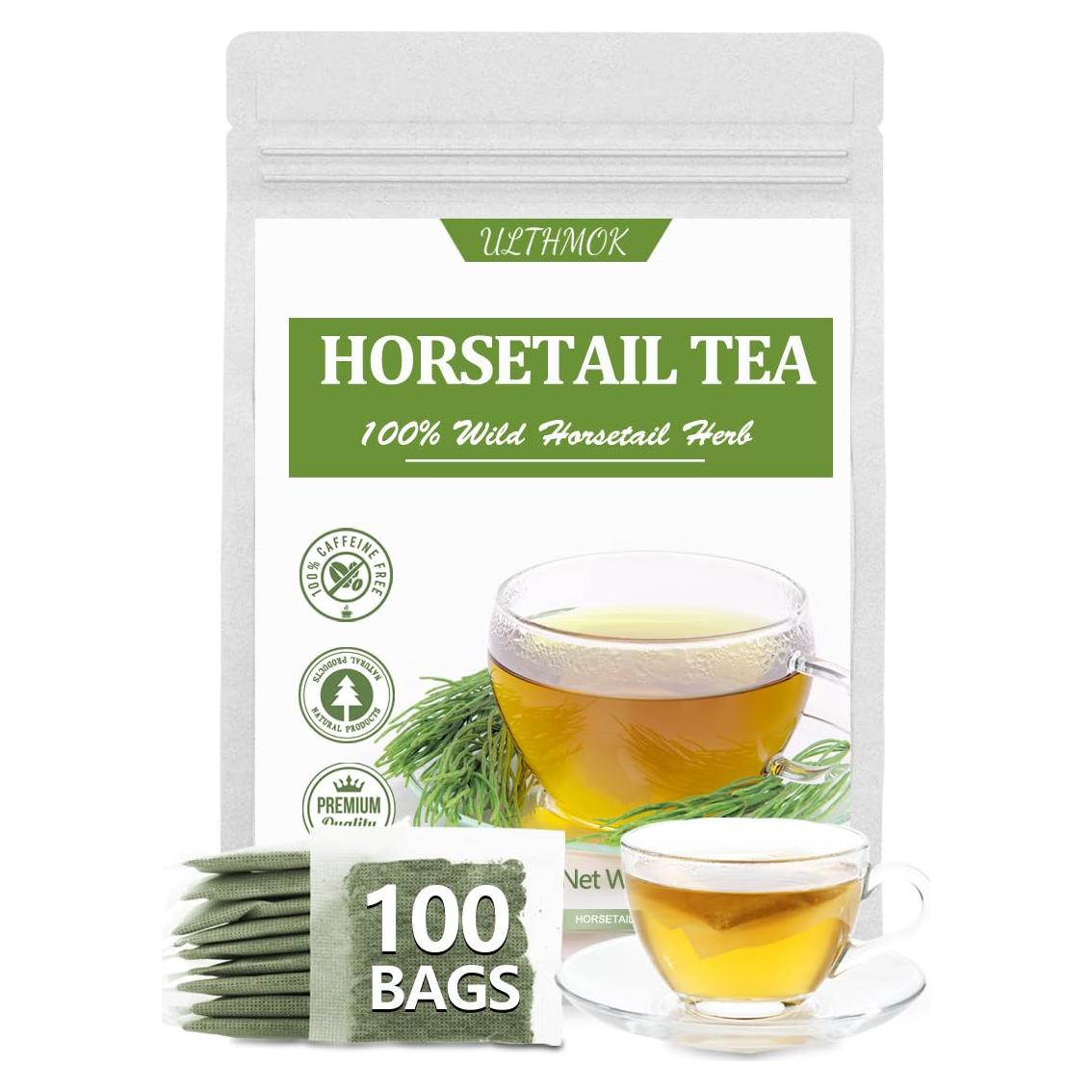 Té de Cola de Caballo YILINSHA 100 Bolsitas 100% Natural