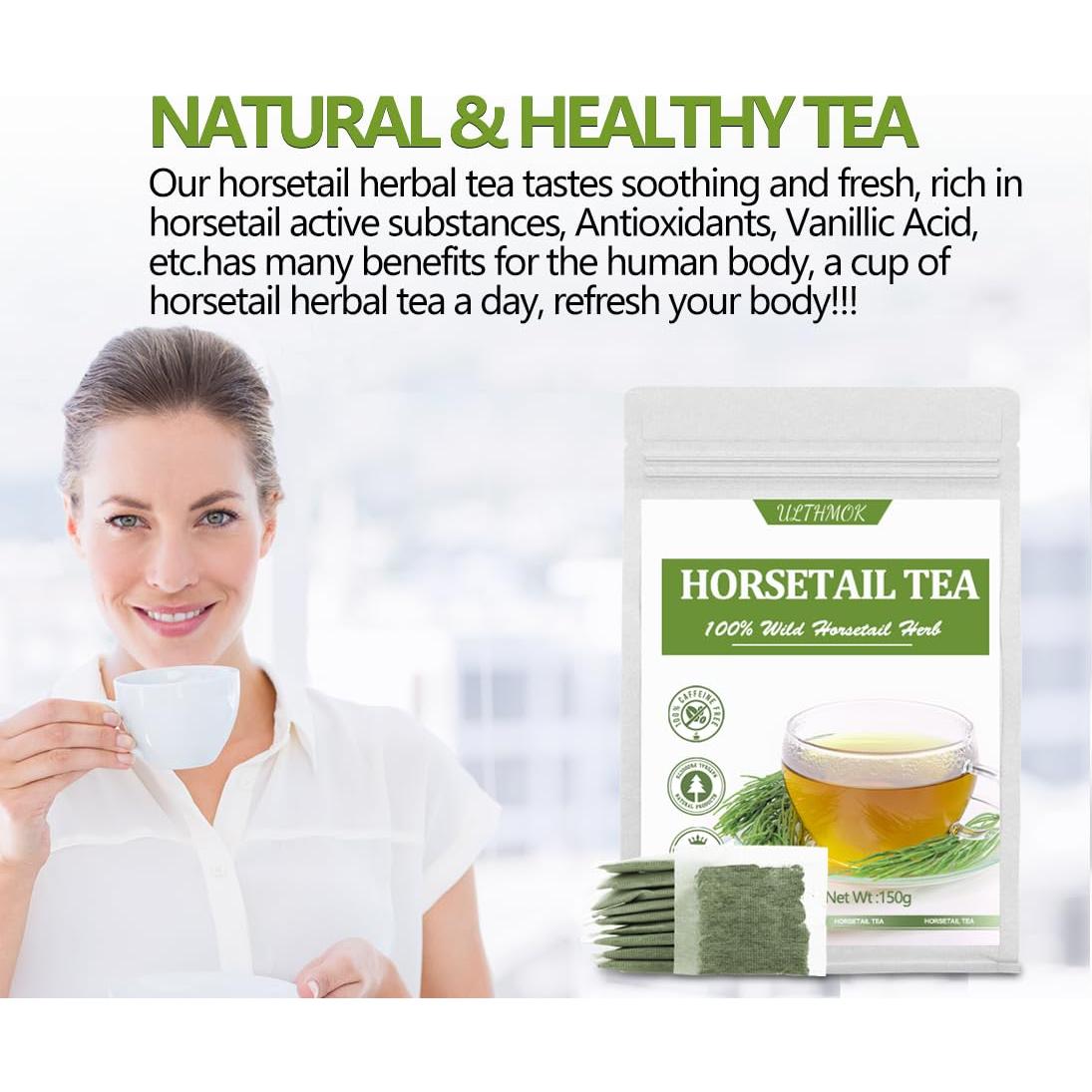 Té de Cola de Caballo YILINSHA 100 Bolsitas 100% Natural