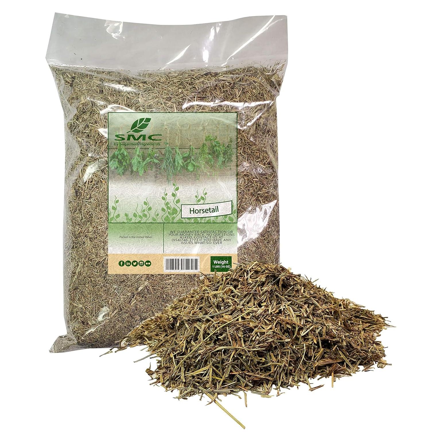 Hierba de Cola de Caballo a Granel 453g - Naturejam - Té Cortado