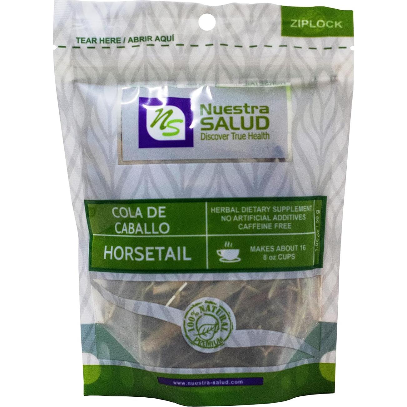 Té de Cola de Caballo 30g - 100% Natural Detox Nuestra Salud