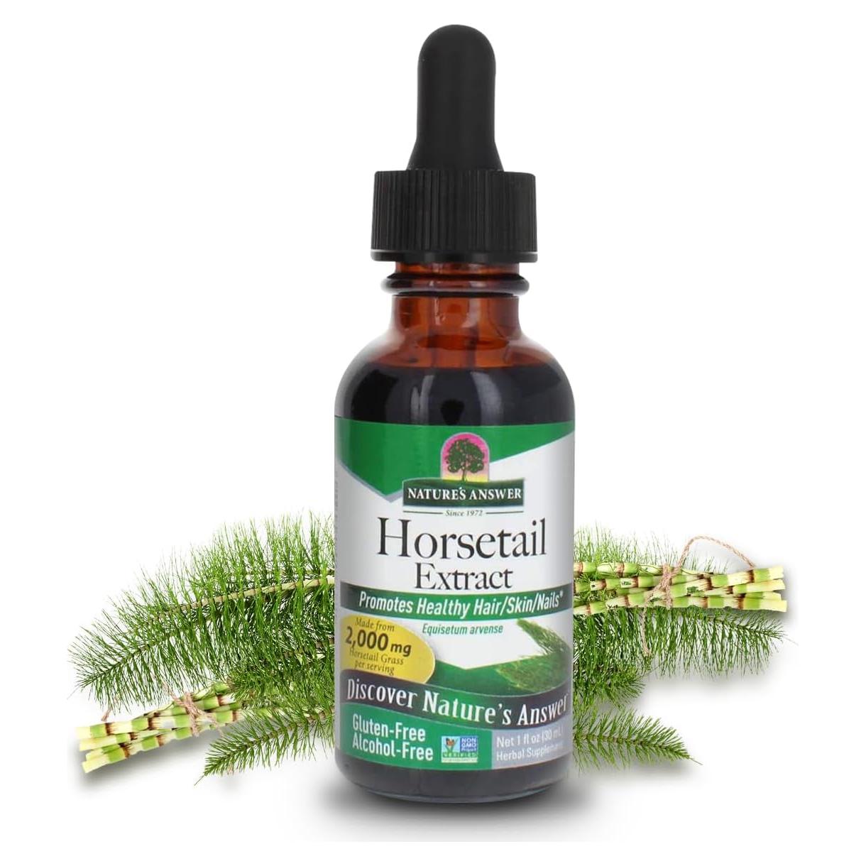 Extracto de Cola de Caballo Nature's Answer 30 ml Sin Alcohol