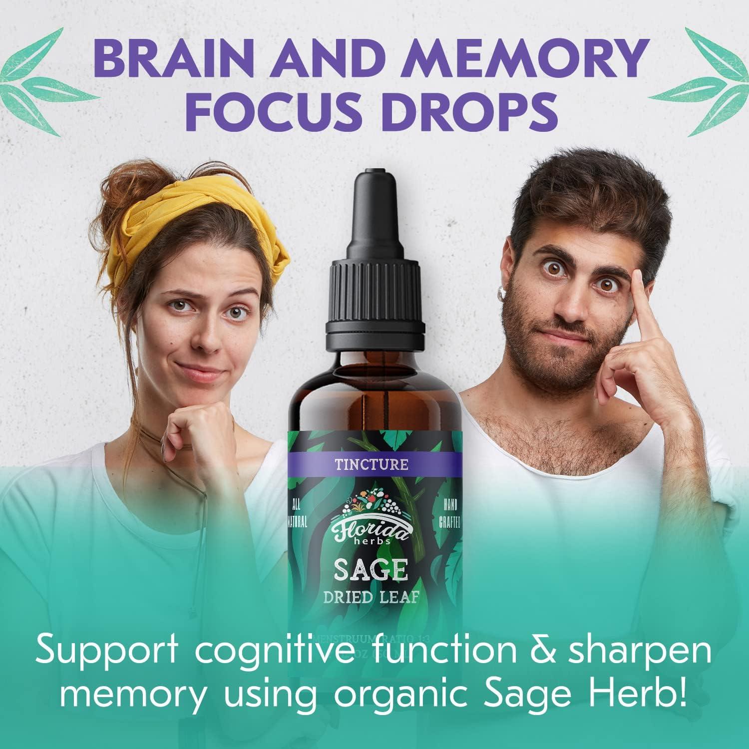 Extracto de Salvia Florida Herbs 59 ml - Suplemento Orgánico