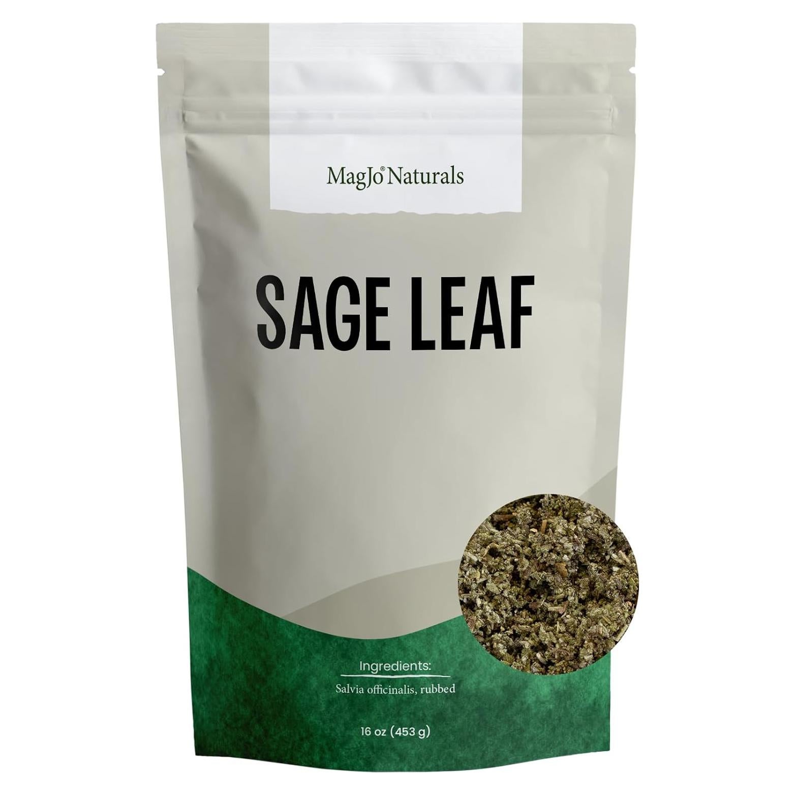 Salvia Frotada Secada MagJo Naturals 454g - Calidad Premium