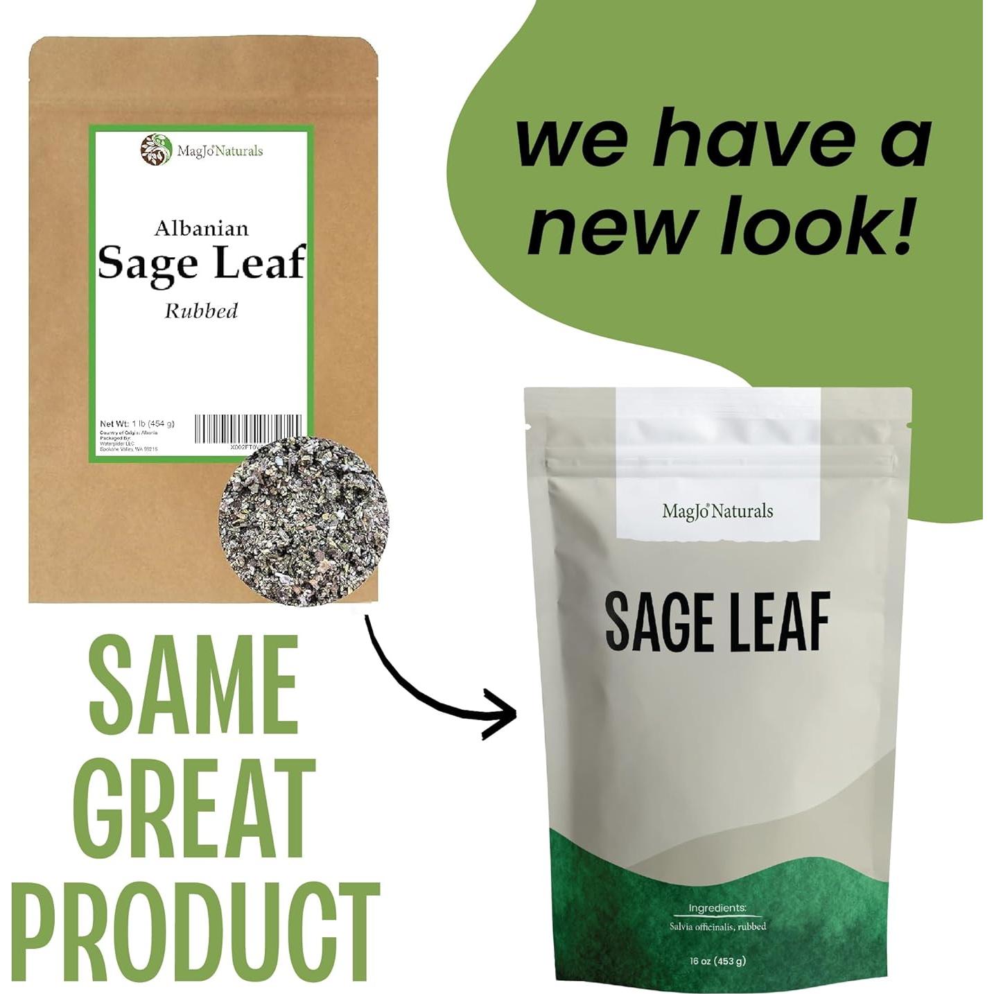 Salvia Frotada Secada MagJo Naturals 454g - Calidad Premium