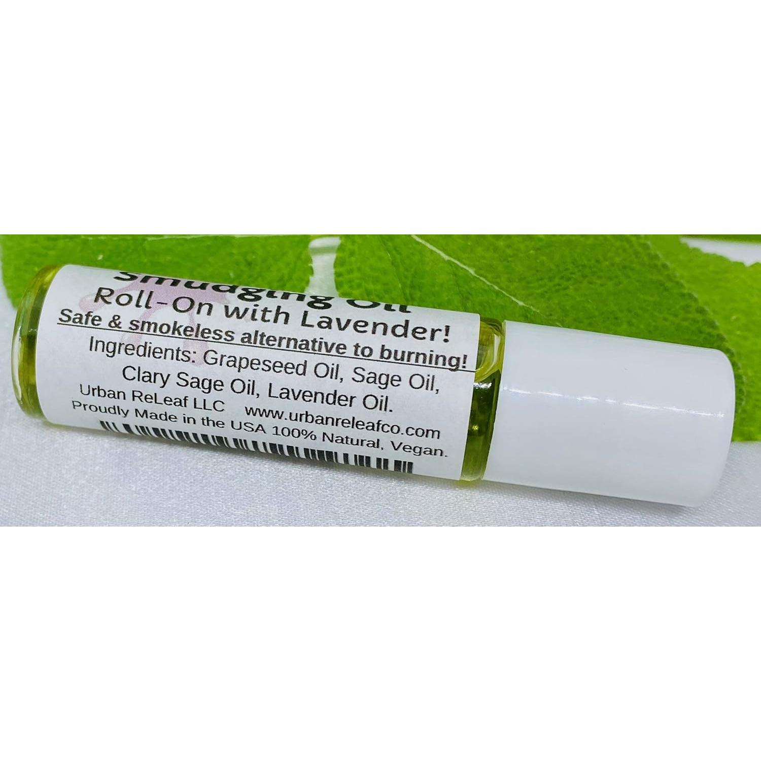 Aceite de Salvia Roll-On Urban ReLeaf con Lavanda 12.74 ml