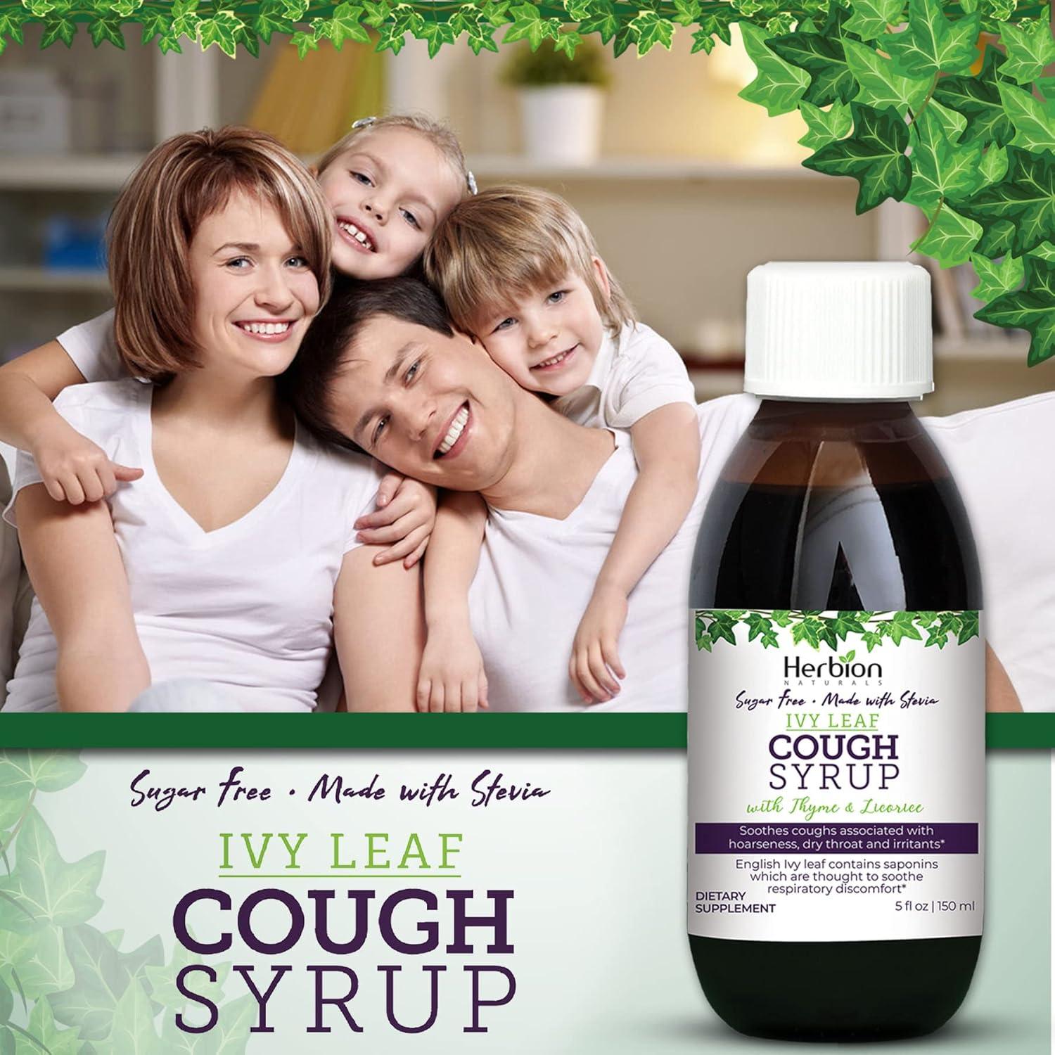 Jarabe para la tos Herbion Naturals 148 ml - Hiedra y Tomillo