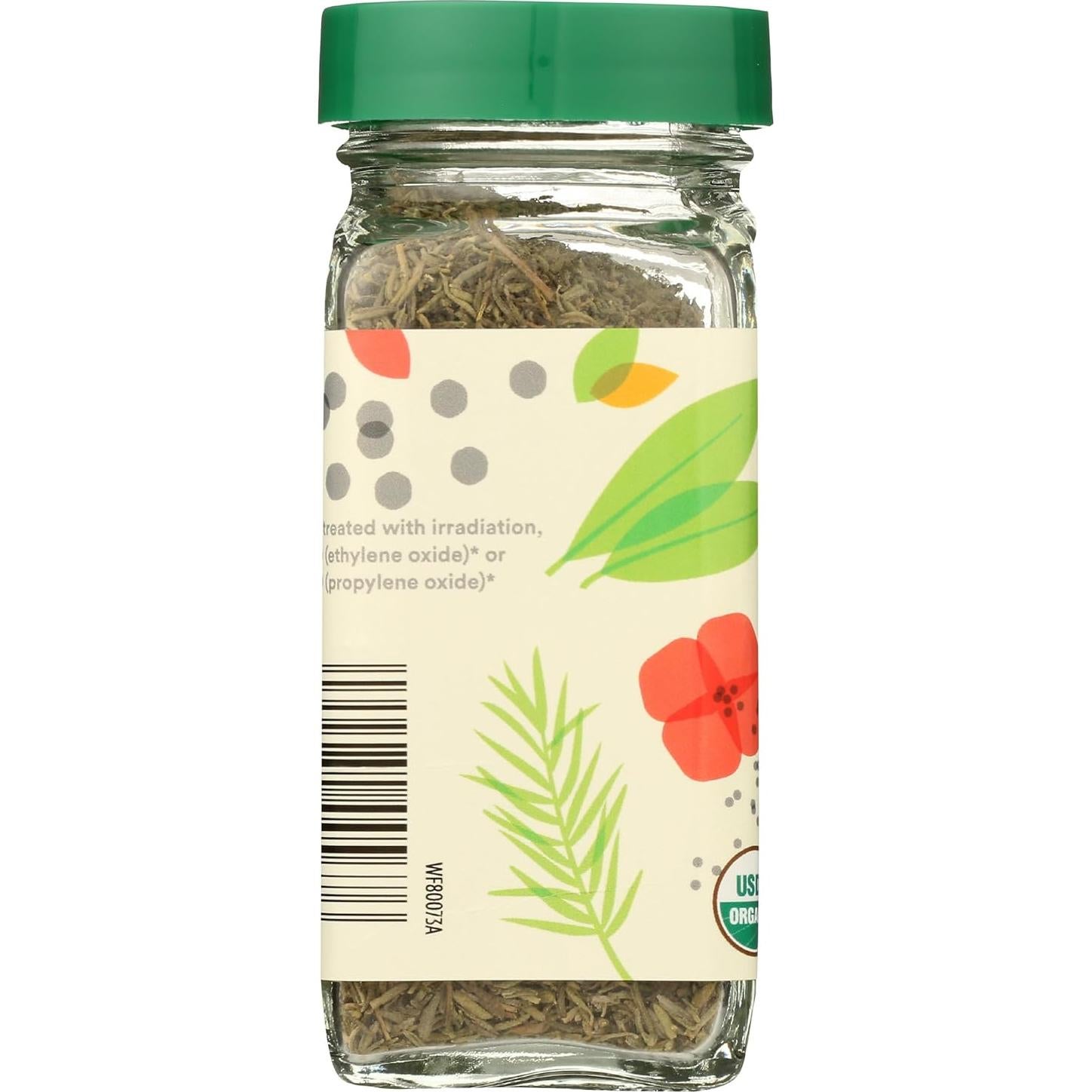 Tomillo Orgánico 365 Whole Foods Market 19g - Certificado Kosher