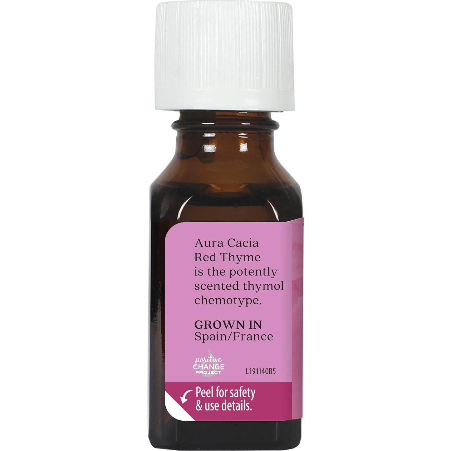 Aceite Esencial de Tomillo Rojo Aura Cacia 15ml - Pureza Garantizada