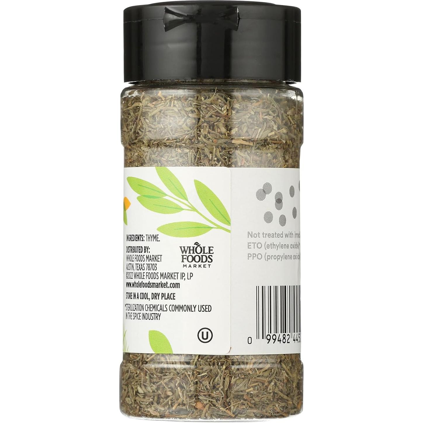 Tomillo seco 365 Whole Foods Market 13.61 g - Hierbas premium