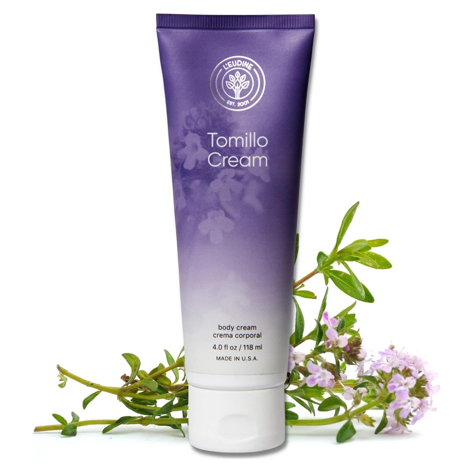 Crema Corporal de Tomillo L'EUDINE 118 ml - Alivio Respiratorio