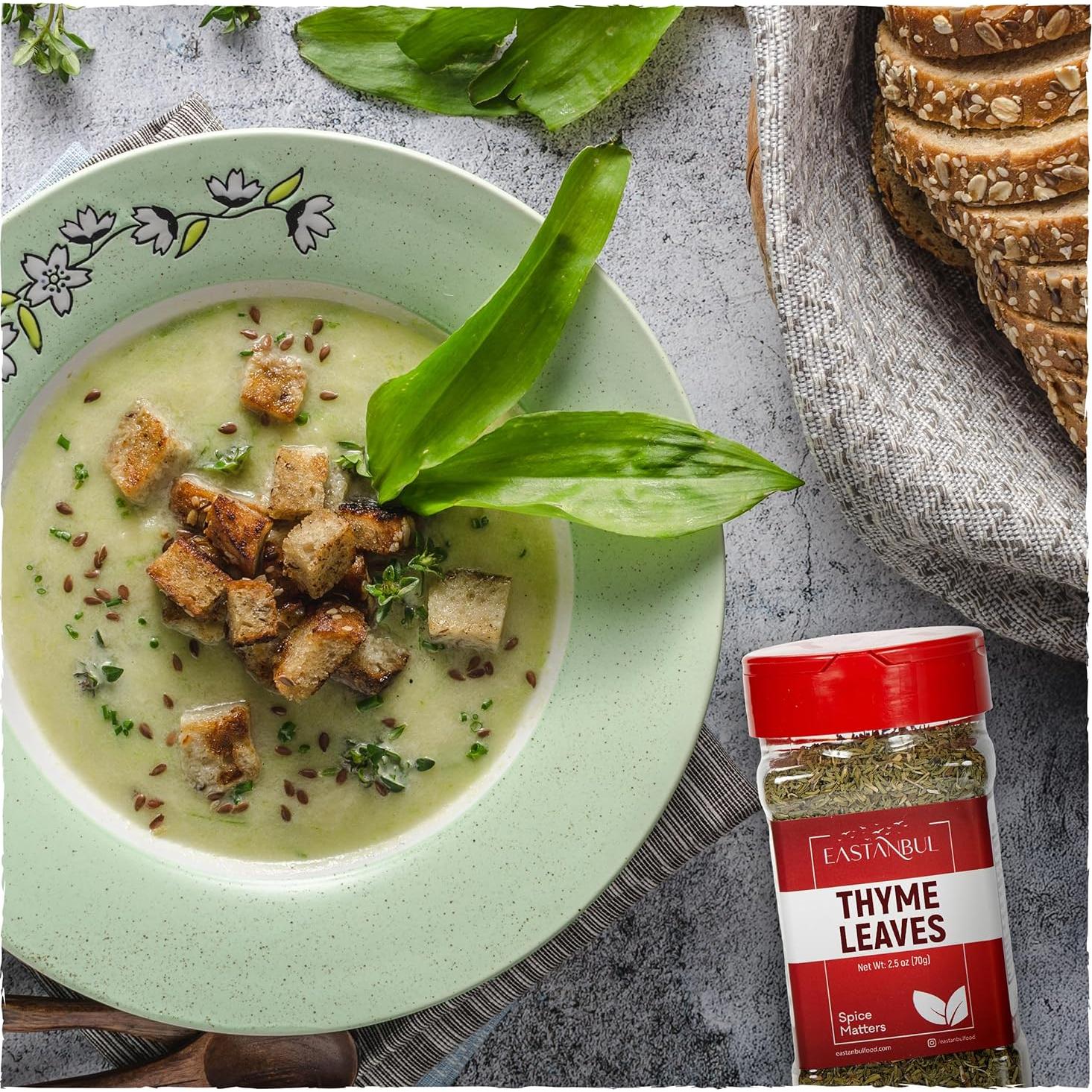 Hojas de Tomillo Seco Eastanbul 70.87g - Sazonador Aromático