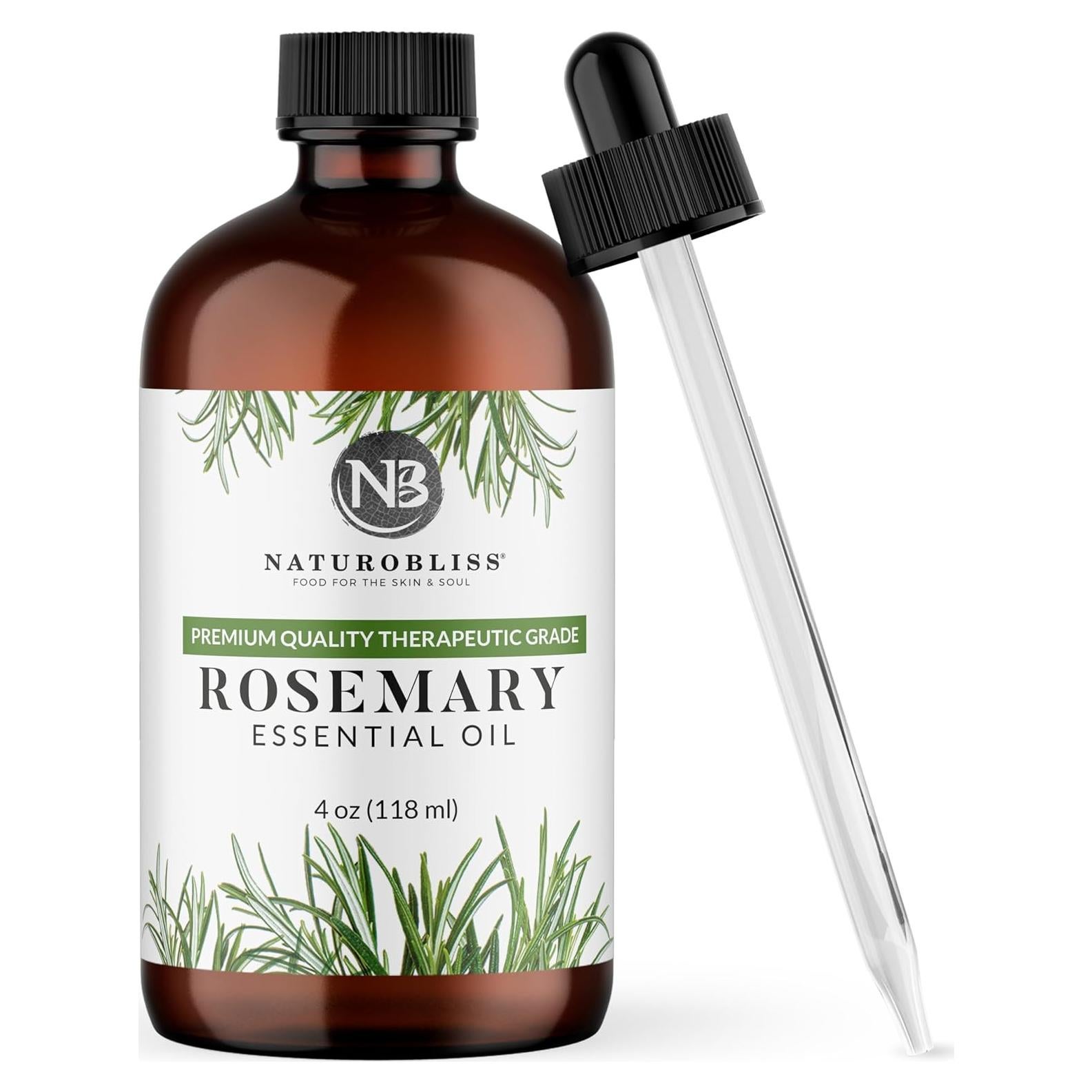 Aceite Esencial de Romero NaturoBliss 118 ml Grado Terapéutico