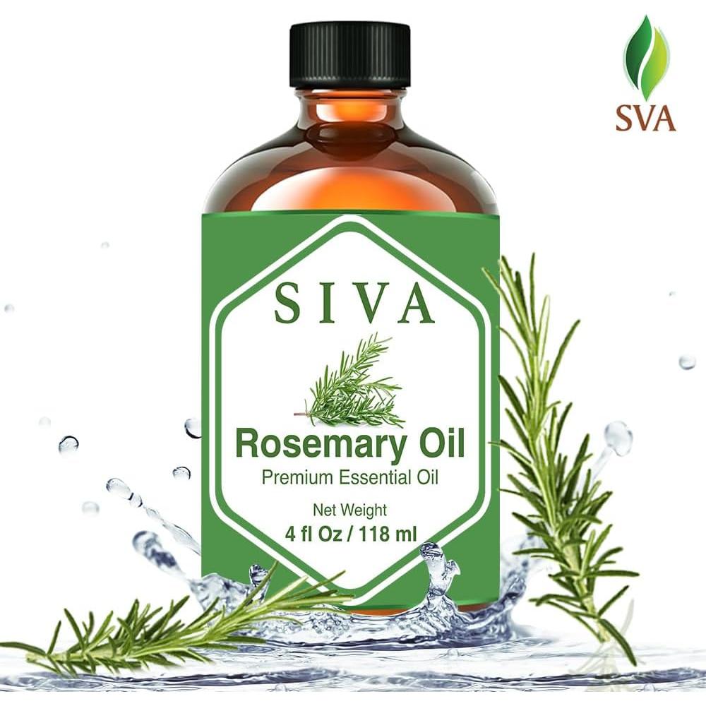 Aceite Esencial de Romero SIVA - 118 ml - Aromaterapia y Cuidado Facial