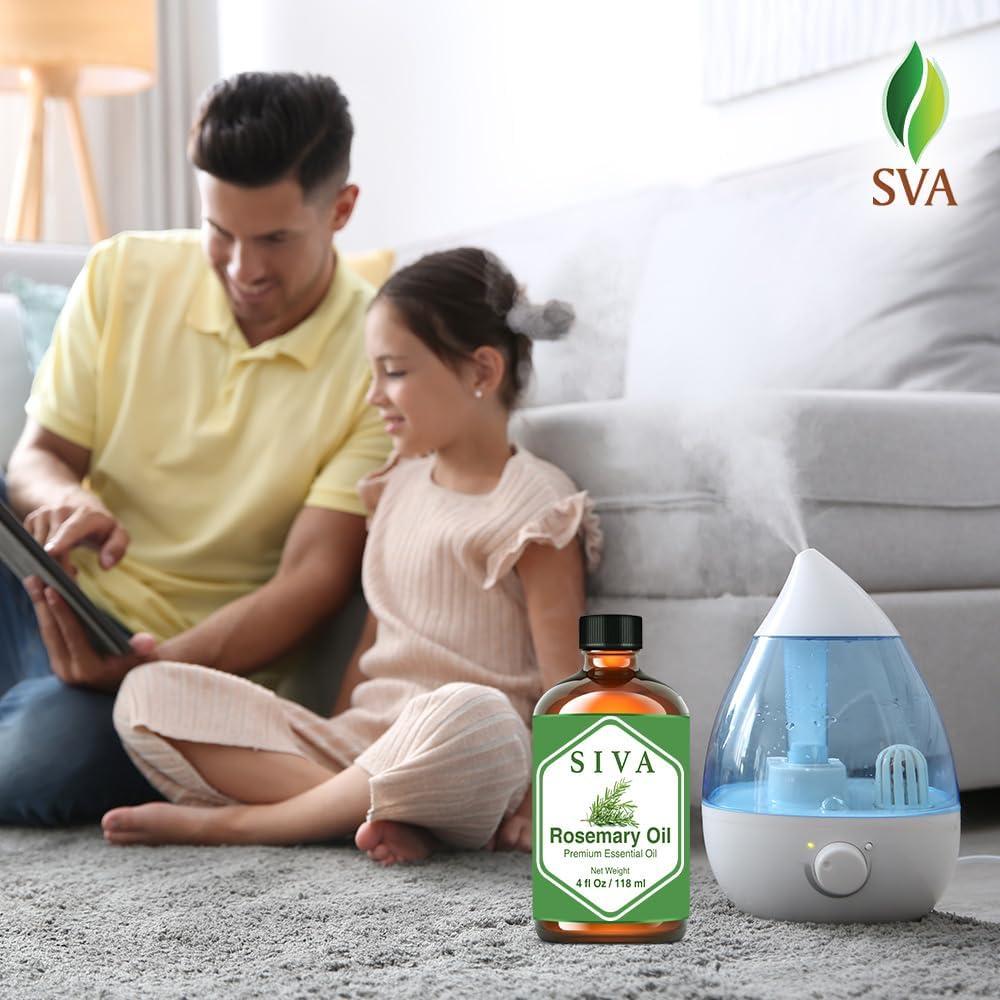 Aceite Esencial de Romero SIVA - 118 ml - Aromaterapia y Cuidado Facial