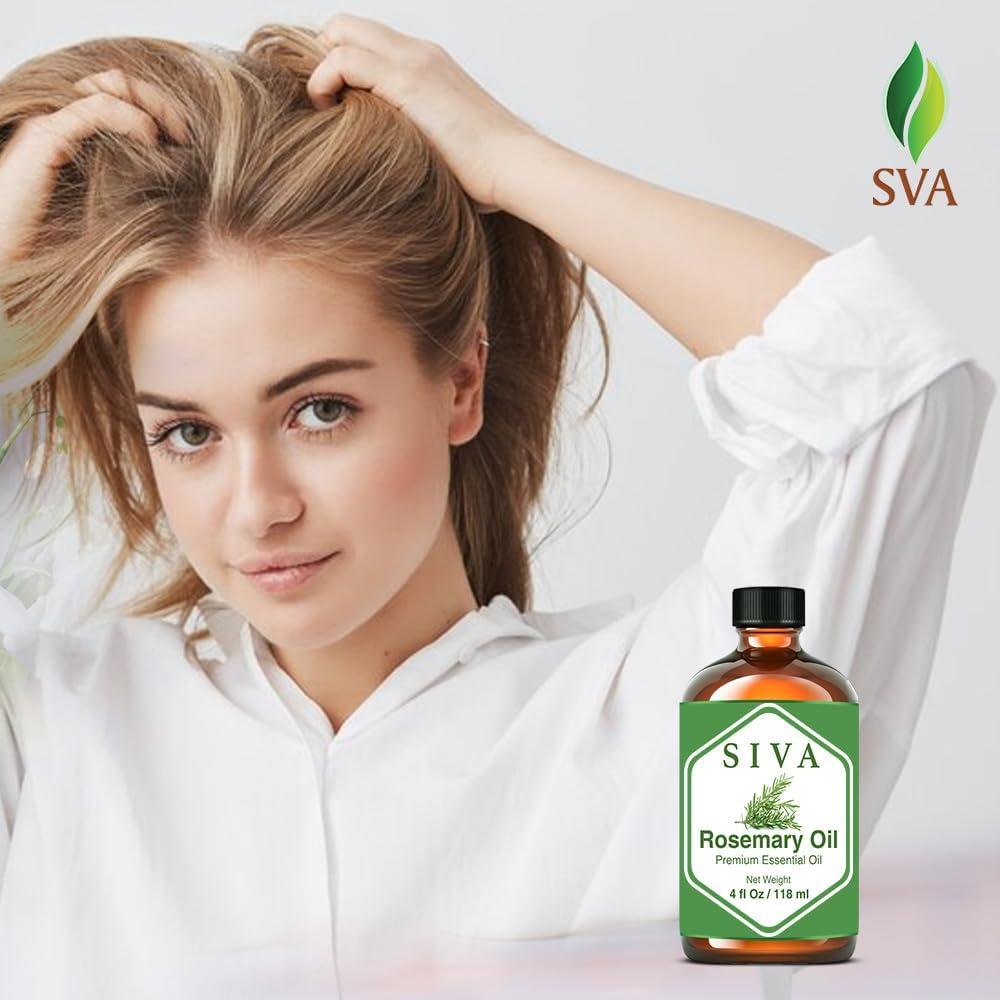 Aceite Esencial de Romero SIVA - 118 ml - Aromaterapia y Cuidado Facial