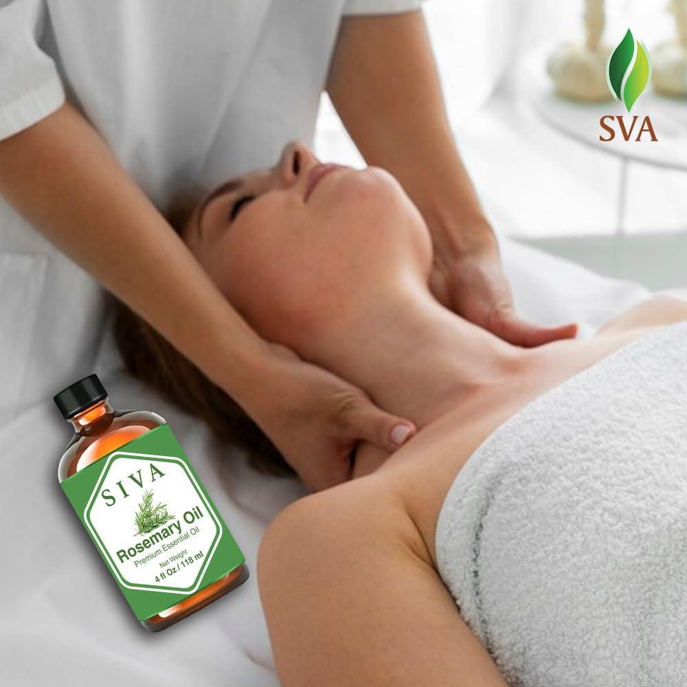 Aceite Esencial de Romero SIVA - 118 ml - Aromaterapia y Cuidado Facial