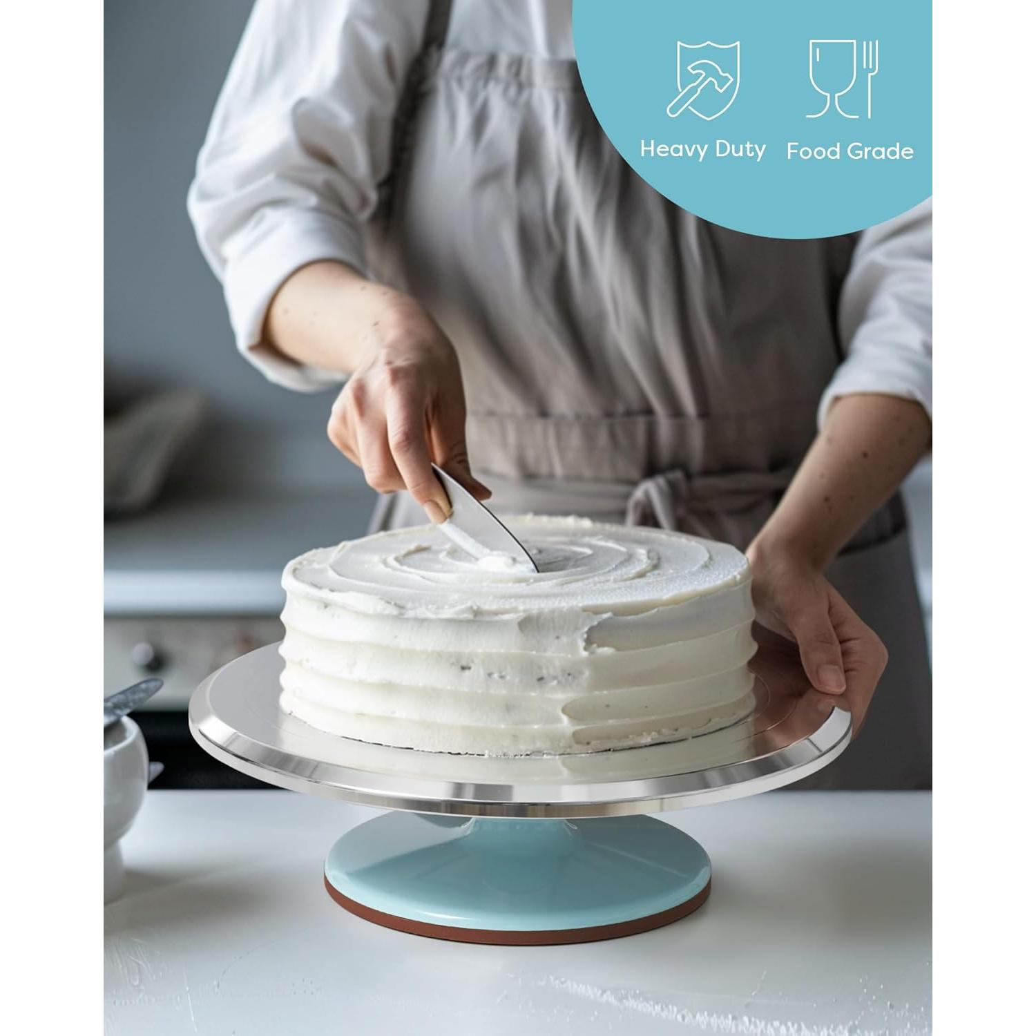 Soporte Giratorio Kootek 30.5 cm Antideslizante para Pasteles