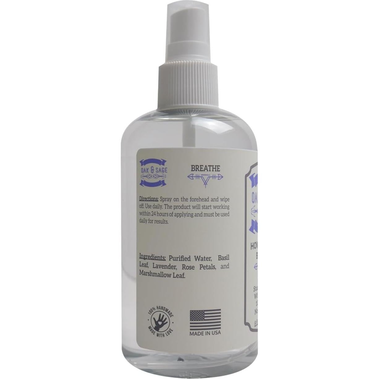 Homeopático Respirar OAK & SAGE 226.8ml Sin Fragancia