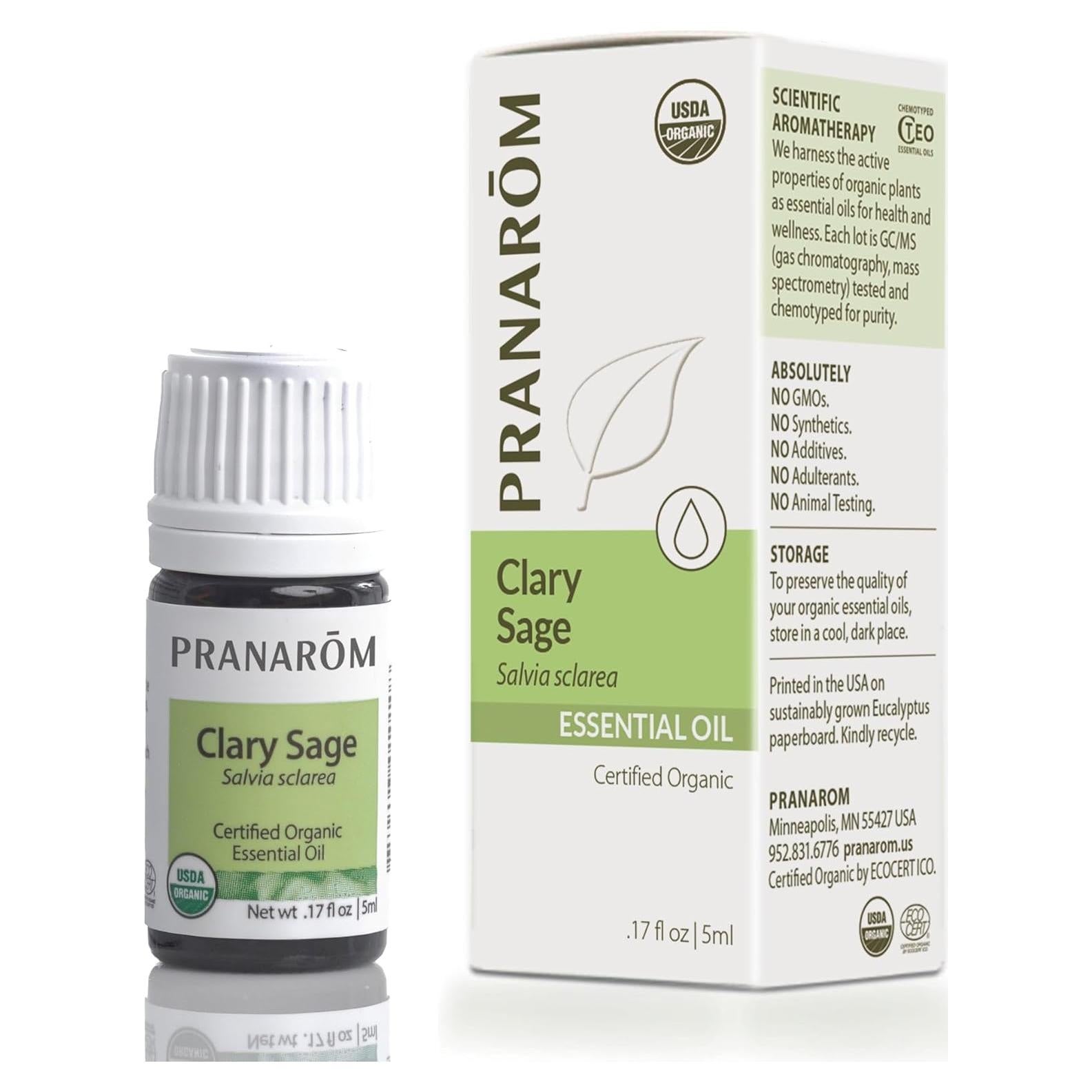 Aceite Esencial Puro Pranarom 5ml Salvia Esclarea