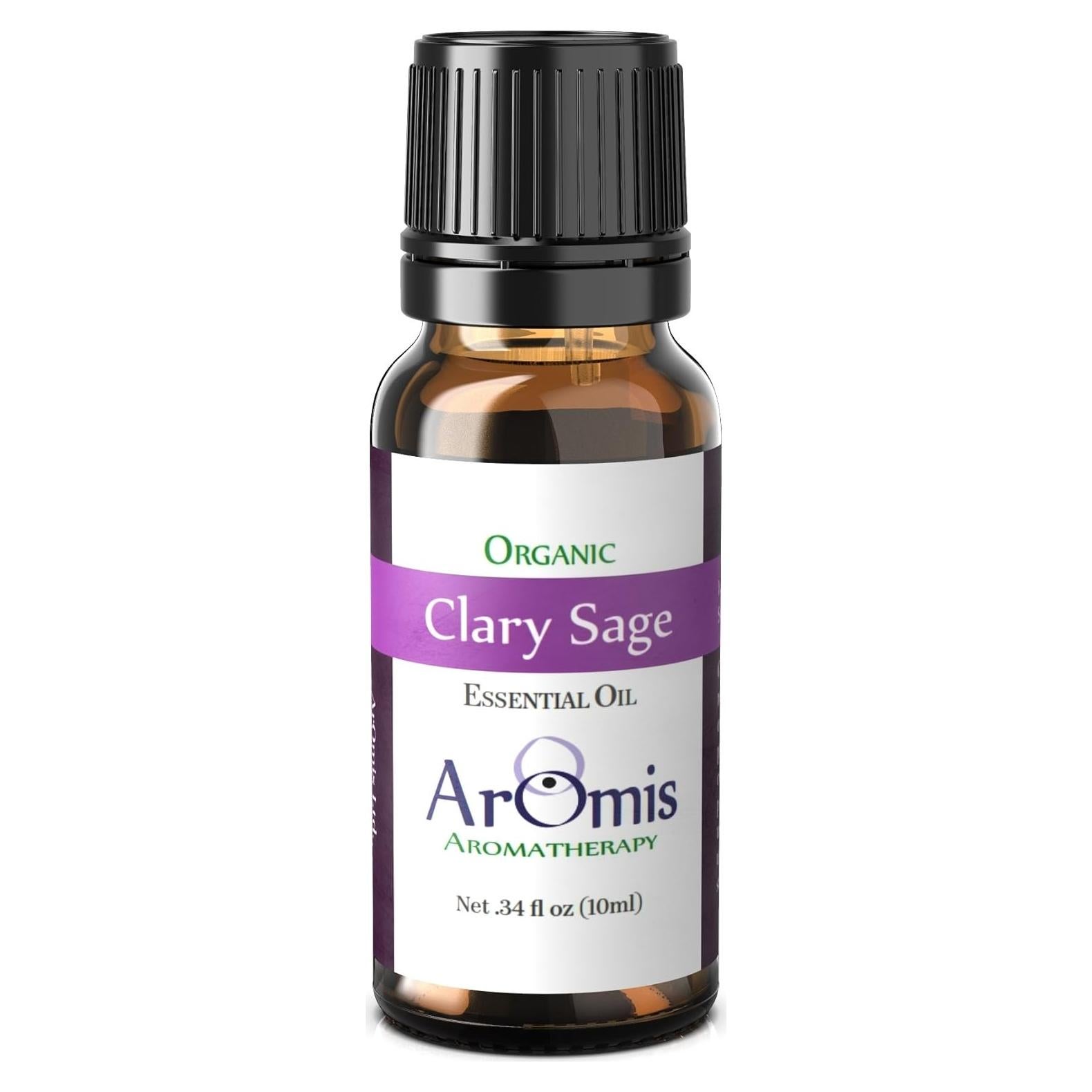 Aceite Esencial de Salvia Clary ArOmis 100% Puro 10ml