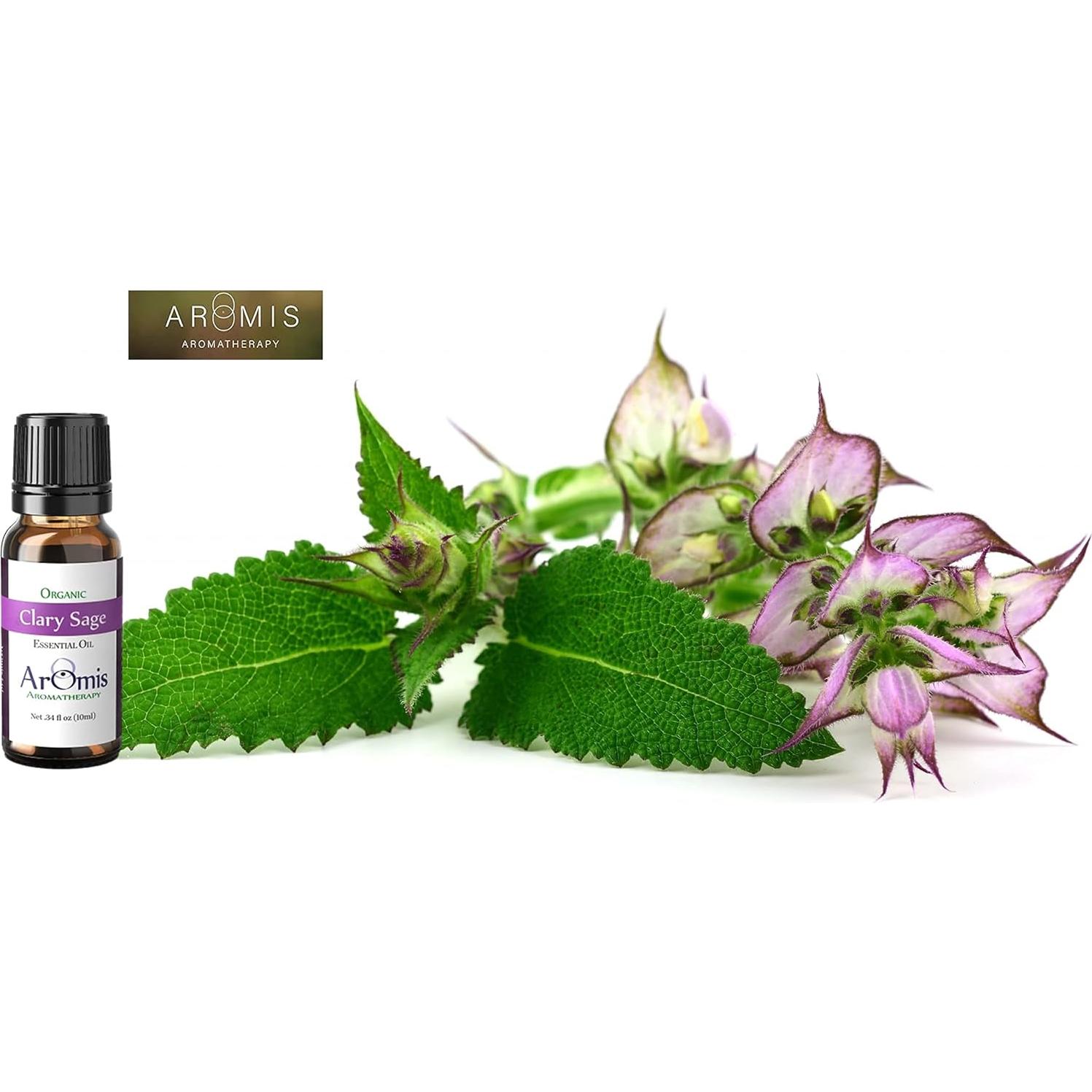 Aceite Esencial de Salvia Clary ArOmis 100% Puro 10ml